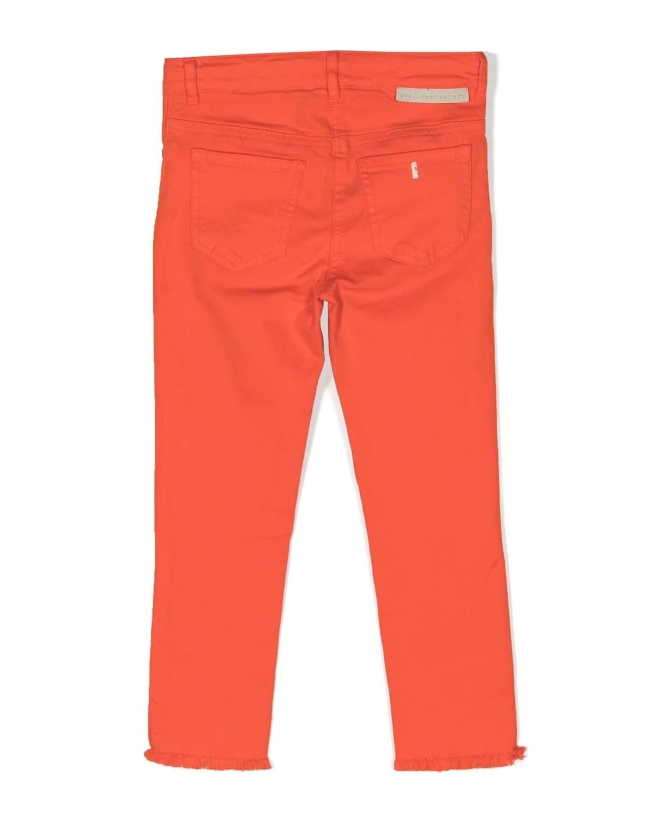 Stella McCartney Kids Trousers Orange - Orange