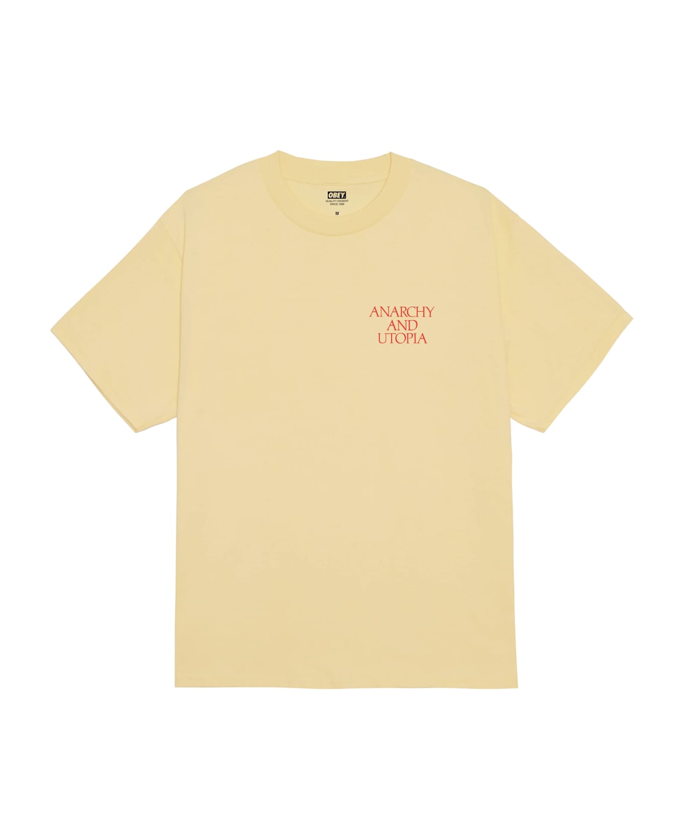 Obey Anarchy 
Utopia Tee - Anf Pigment Anise Flower