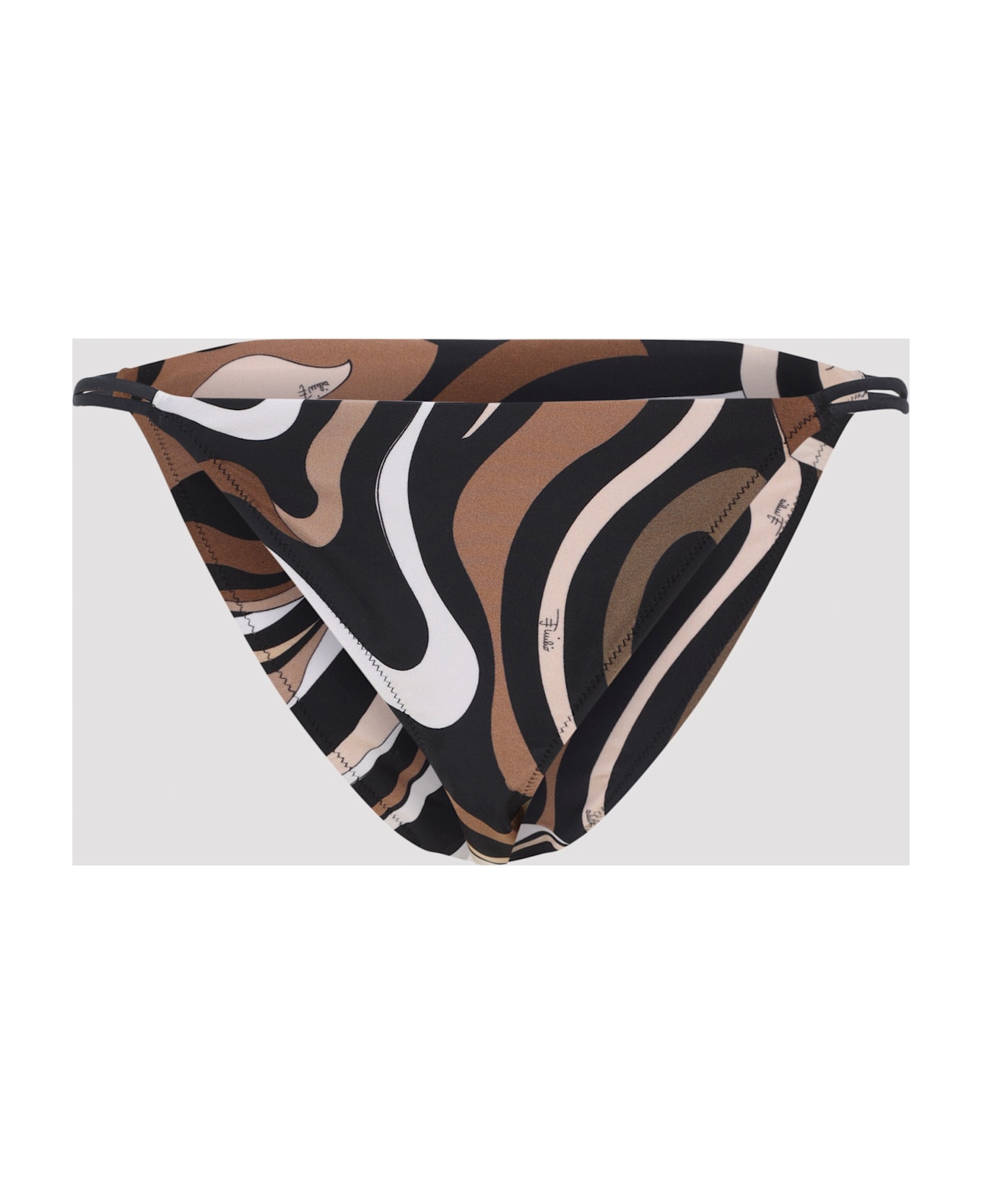 Pucci Bottom Bikini - Black Gold