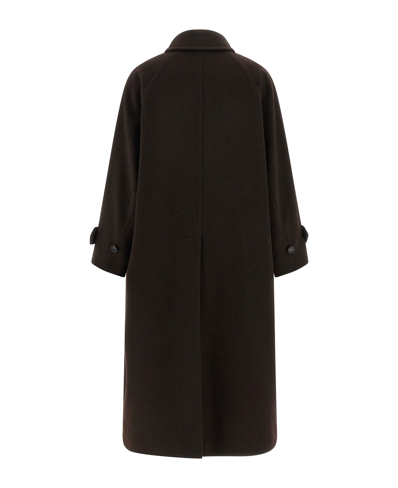 Alberto Biani Long Coat - Brown
