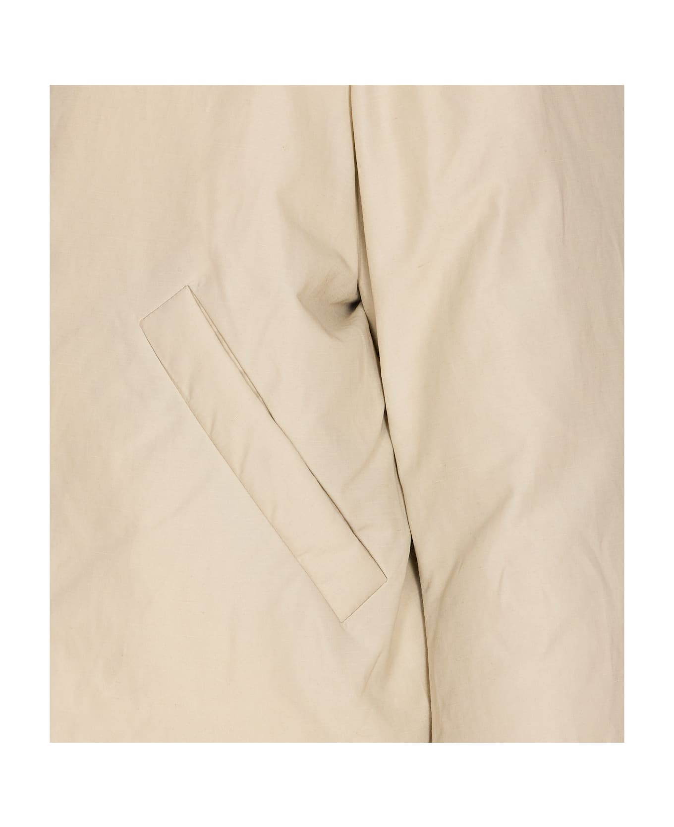 Lemaire Short Puffer Jacket - Beige