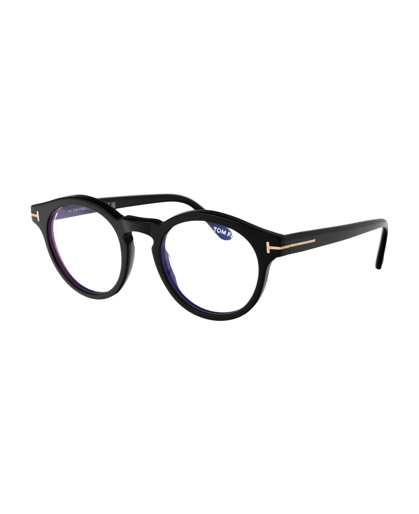 Tom Ford Eyewear Ft5887-b Glasses - 001 Nero Lucido