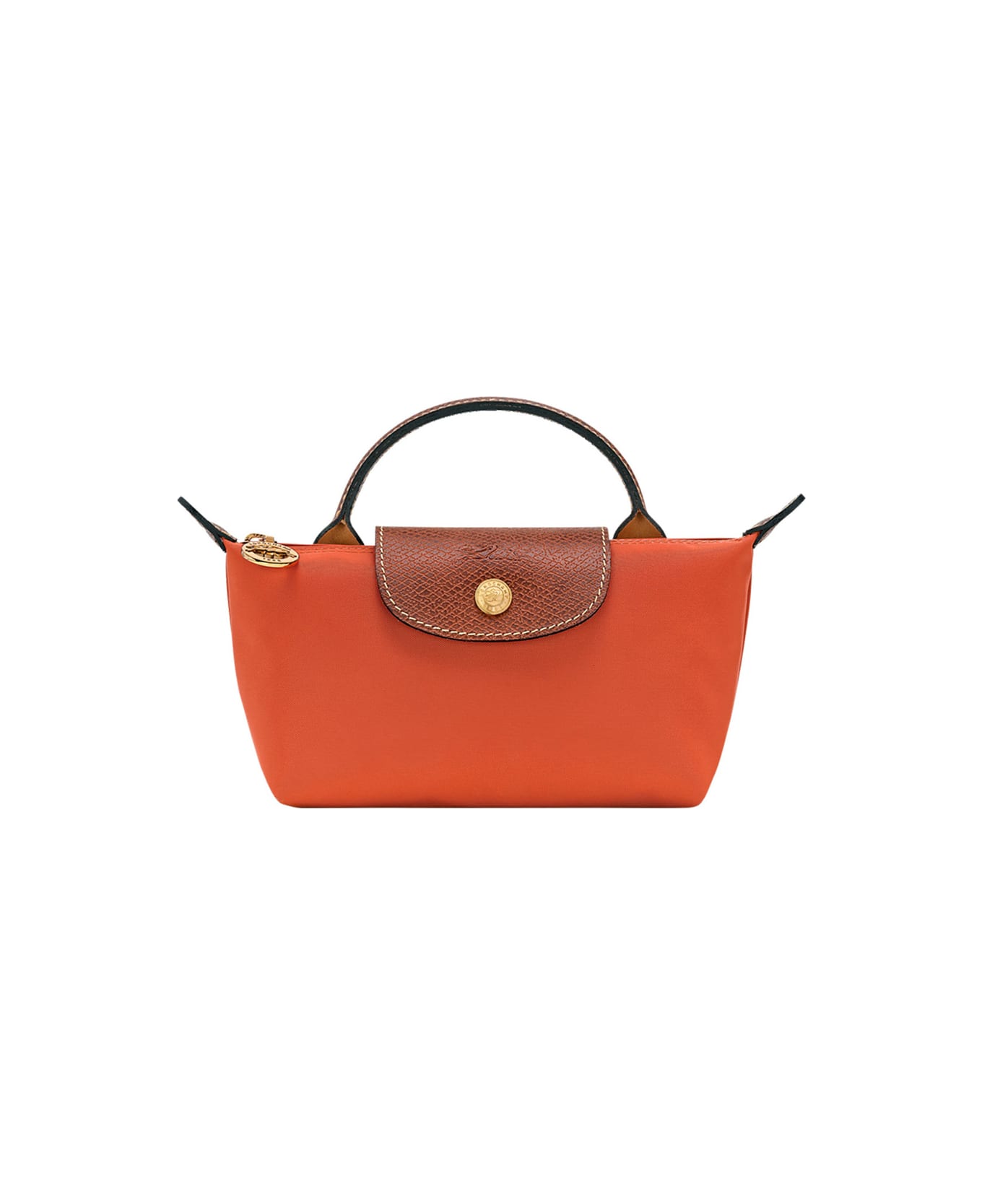 Longchamp Le Pliage Original - Trousse Cosmétiques Avec Poignée - Brown
