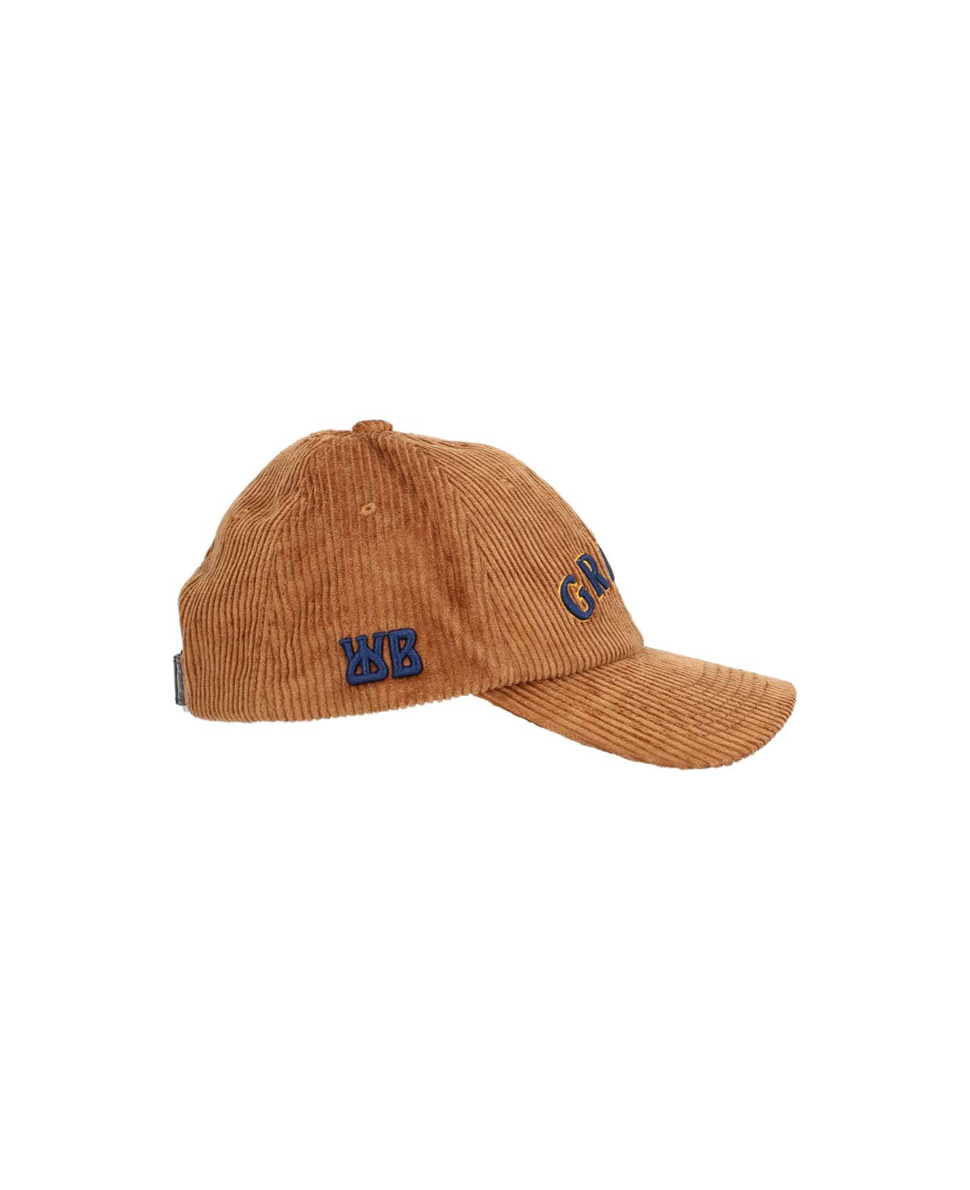 Wales Bonner "grace" Baseball Cap - BROWN