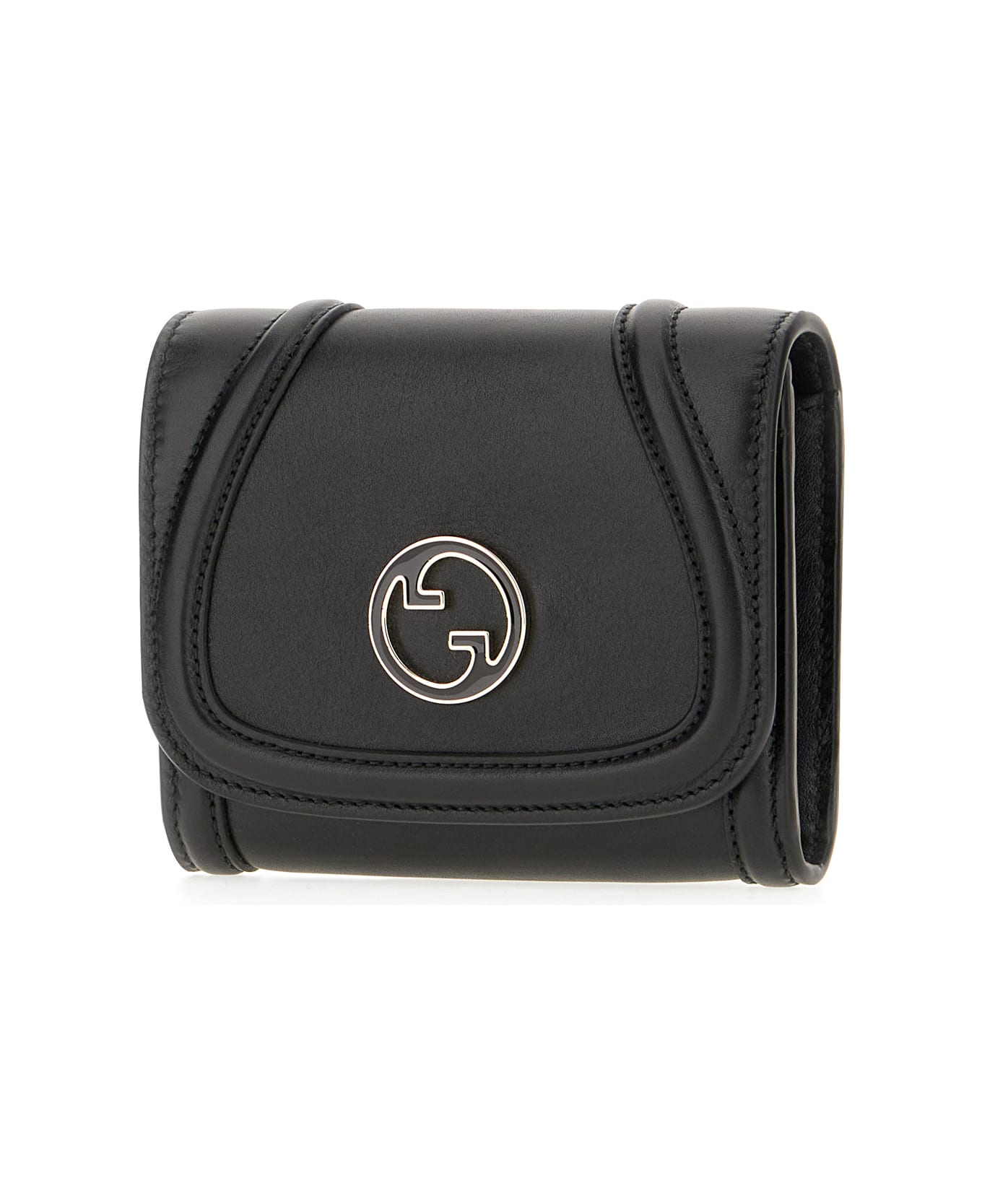 Gucci Black Leather Wallet - BLACK