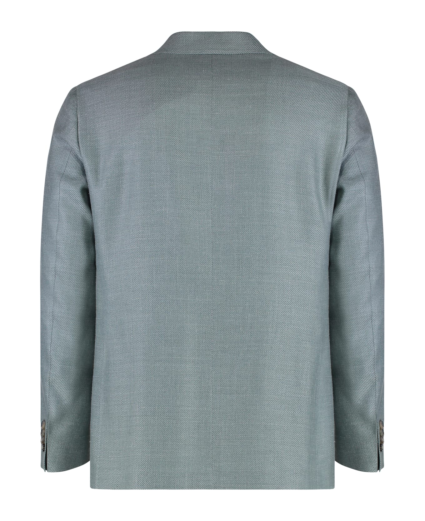 Canali Single-breasted Two-button Jacket - green