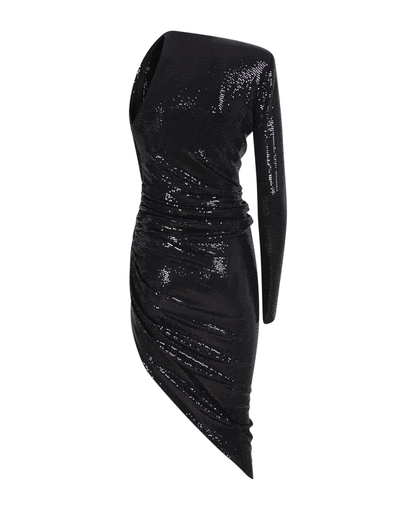 Alexandre Vauthier Asymmetric Black Dress - Black