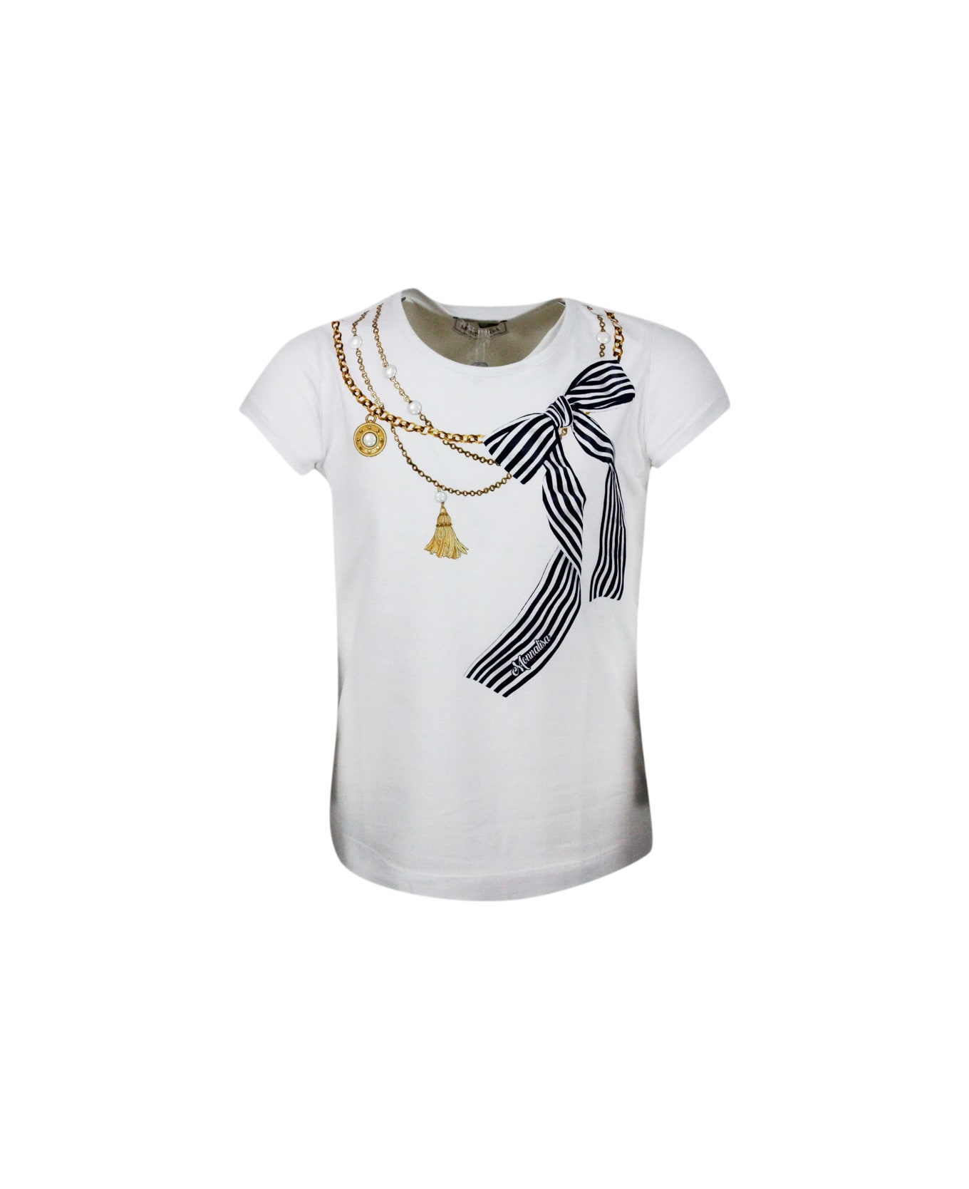 Monnalisa T-Shirt - White