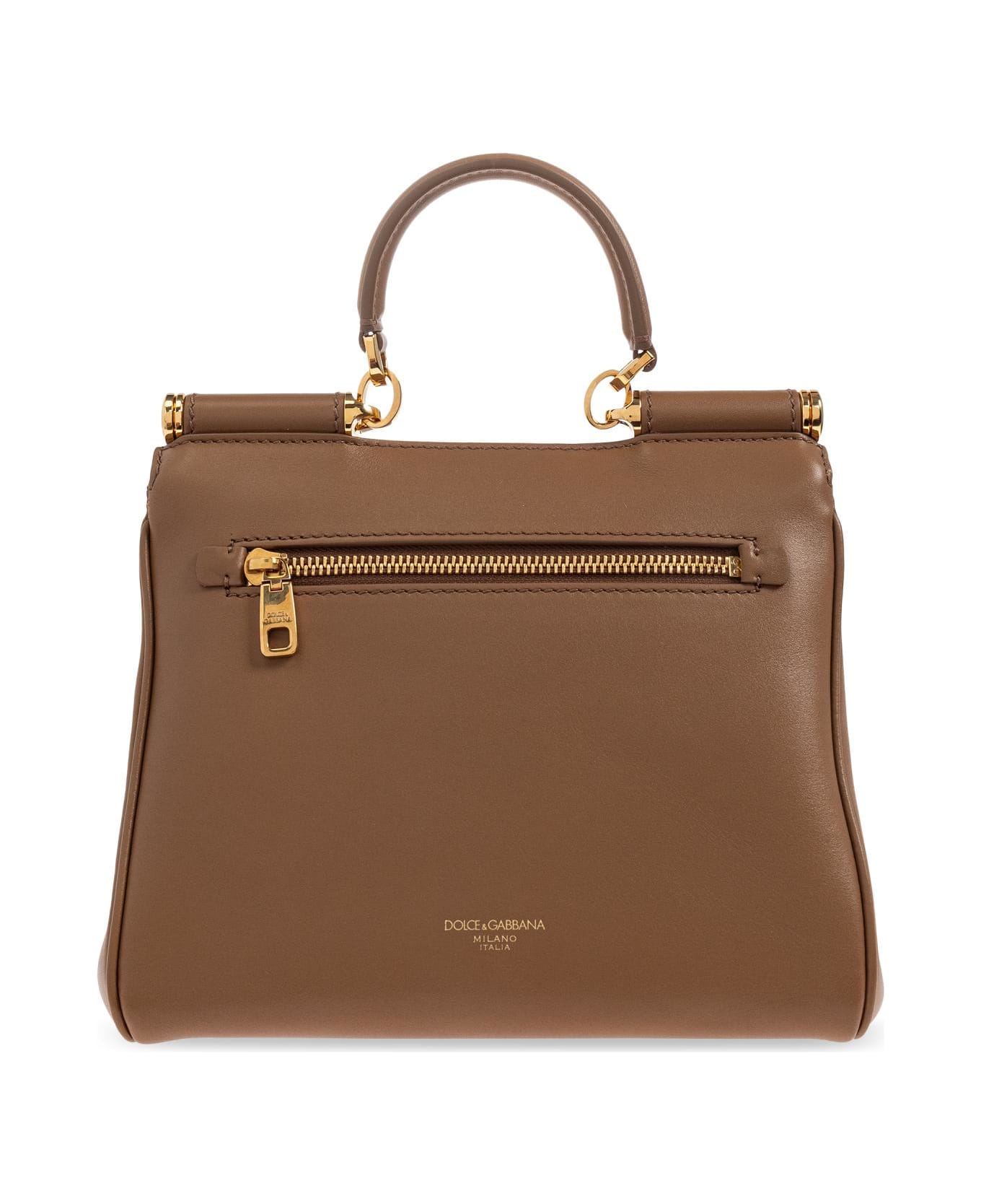 Dolce 
Gabbana Handbag 
sicilly Medium
 - Brown トートバッグ