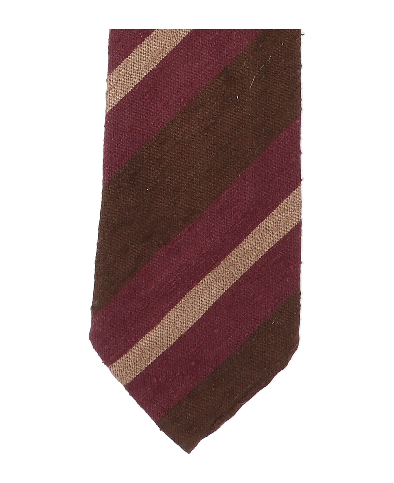 Finamore Striped Tie - Multicolor