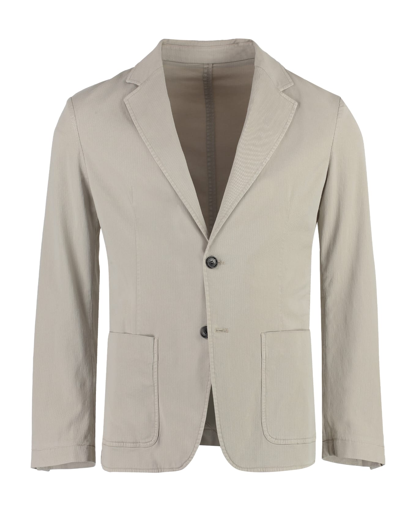 Dondup Single-breasted Two-button Jacket - mud