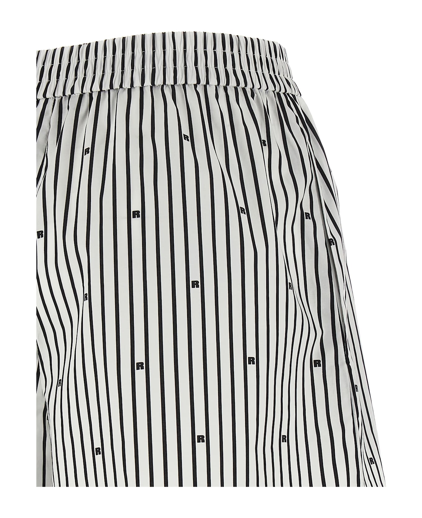 Rotate by Birger Christensen Short Stripes - White/Black