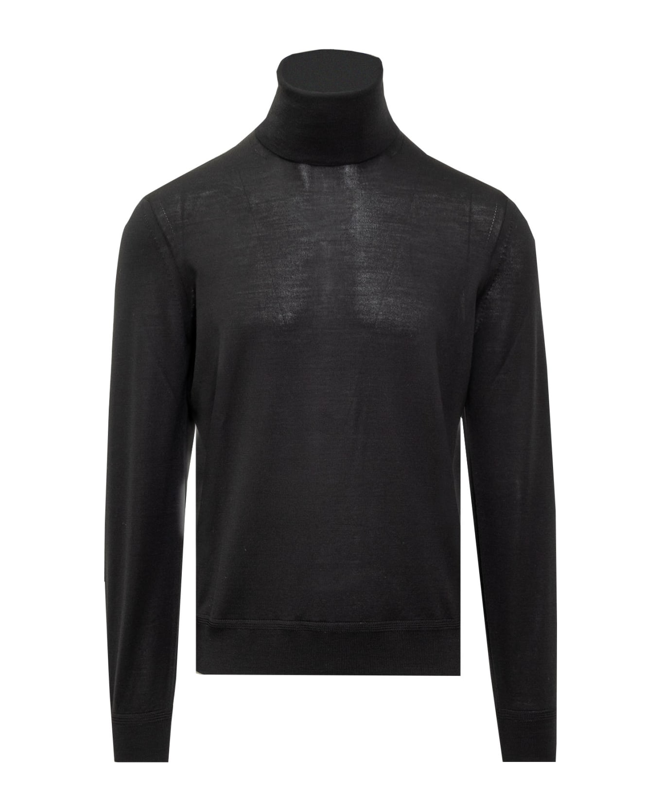 Tom Ford Merino Wool Pullover - BLACK