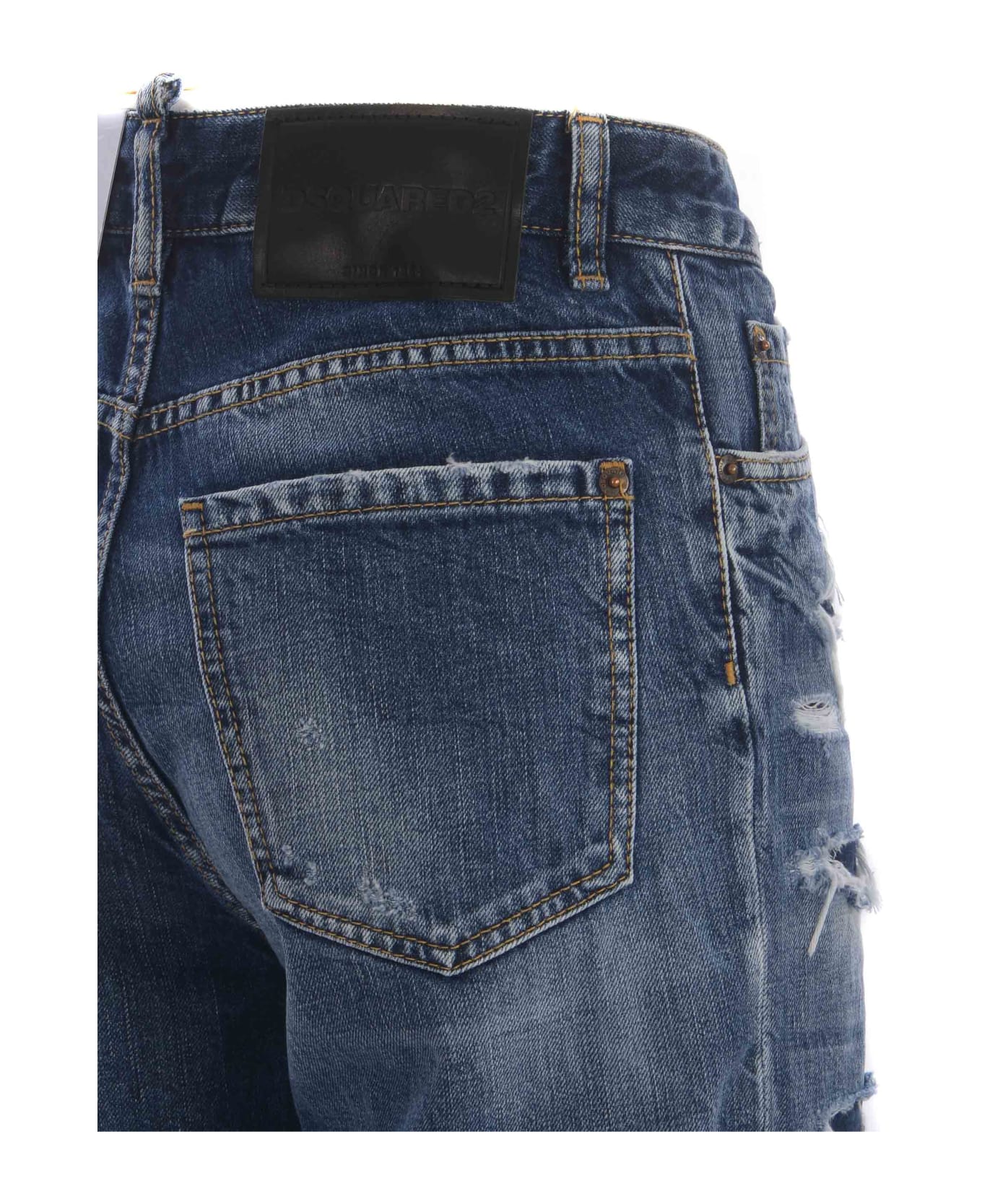 Dsquared2 Jeans Dsquared2 "boston" Made Of Denim - Denim azzurro デニム