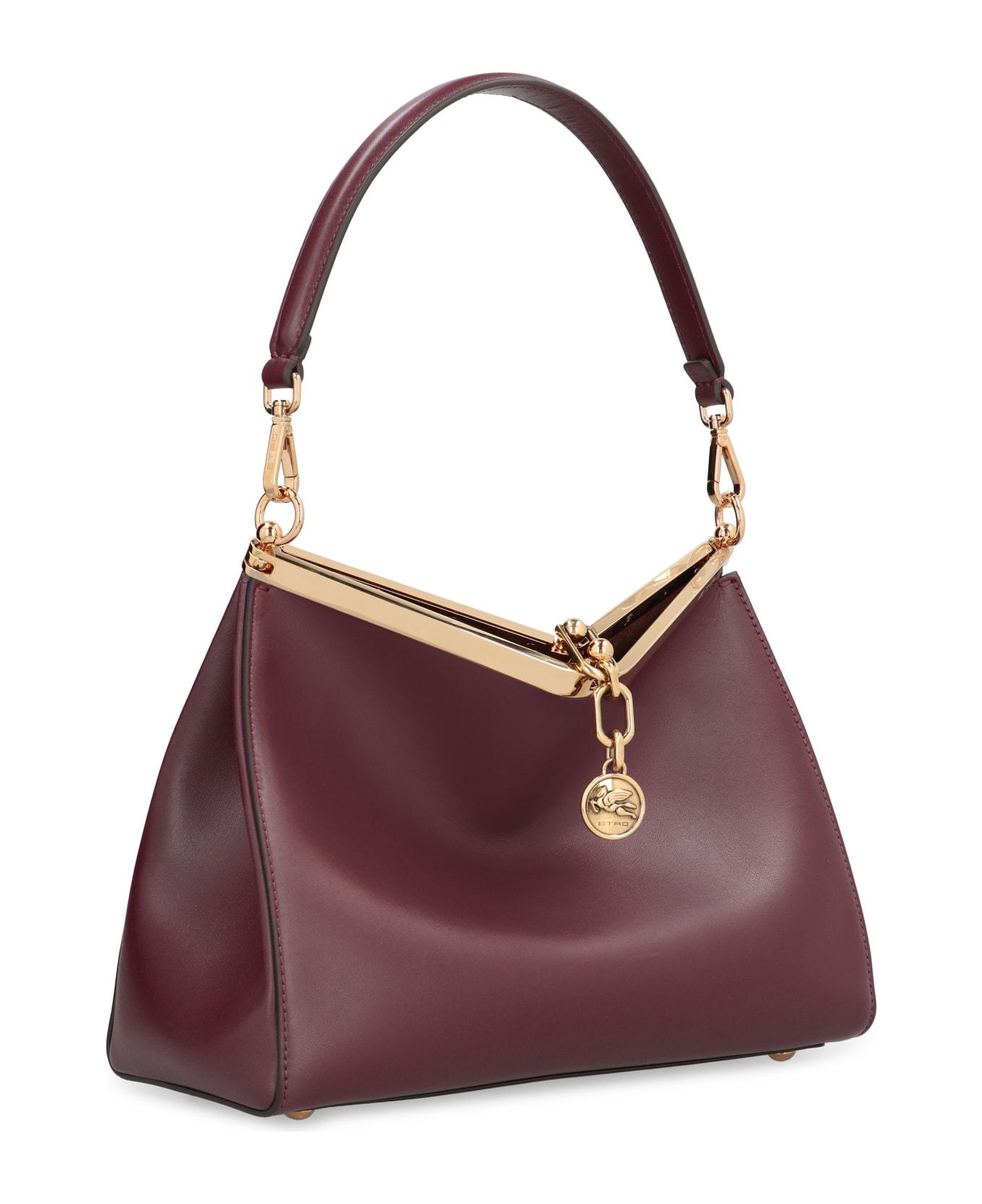 Etro Burgundy Medium Vela Bag - Red