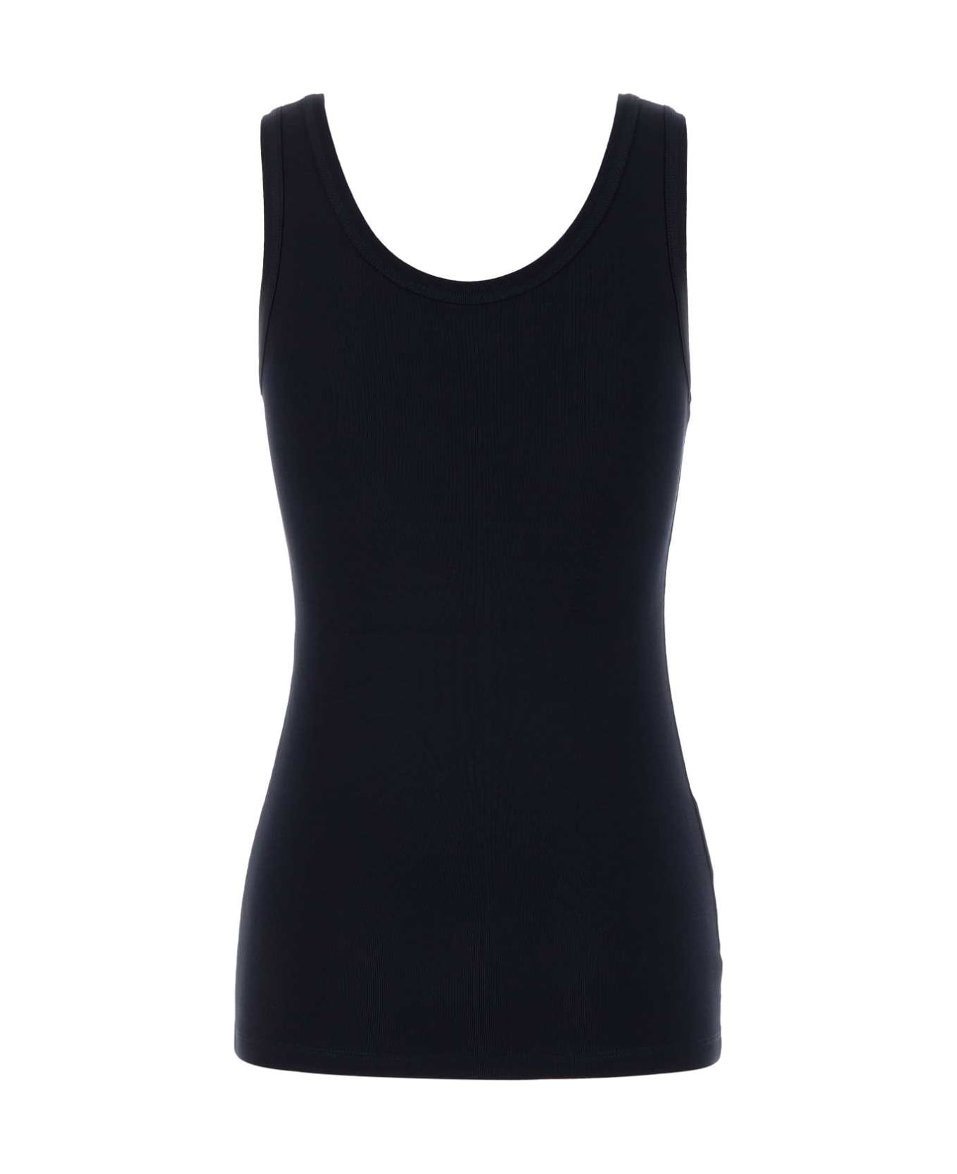 Midnight Blue Cotton Tank Top