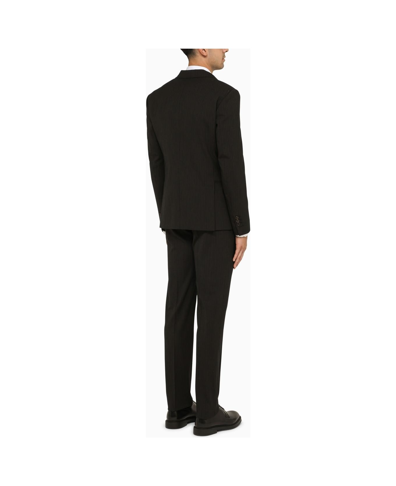 Dsquared2 Single-breasted Pinstripe London Suit - GRIGIO スーツ