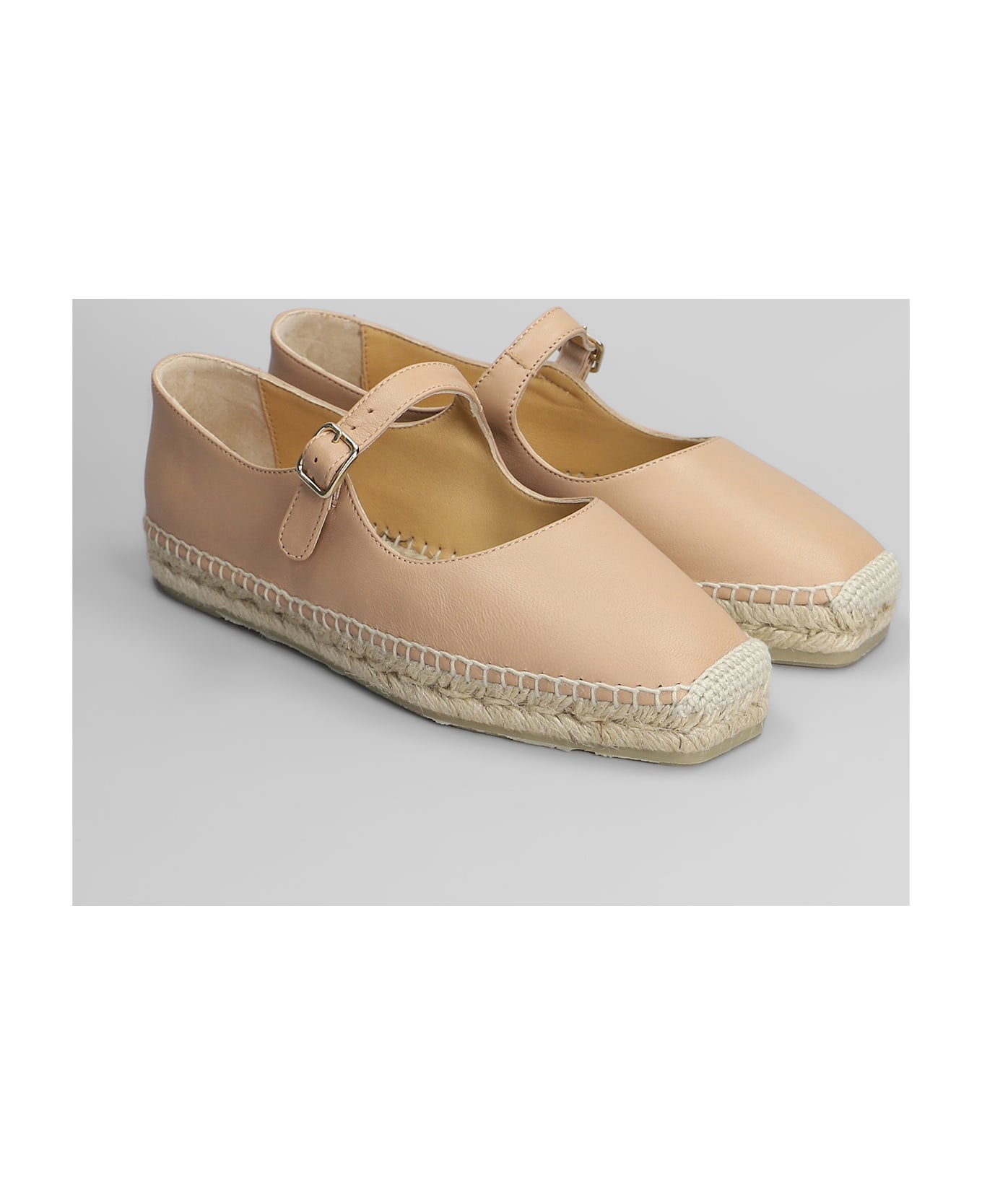 Castañer Pepa-250 Espadrilles In Powder Leather - powder