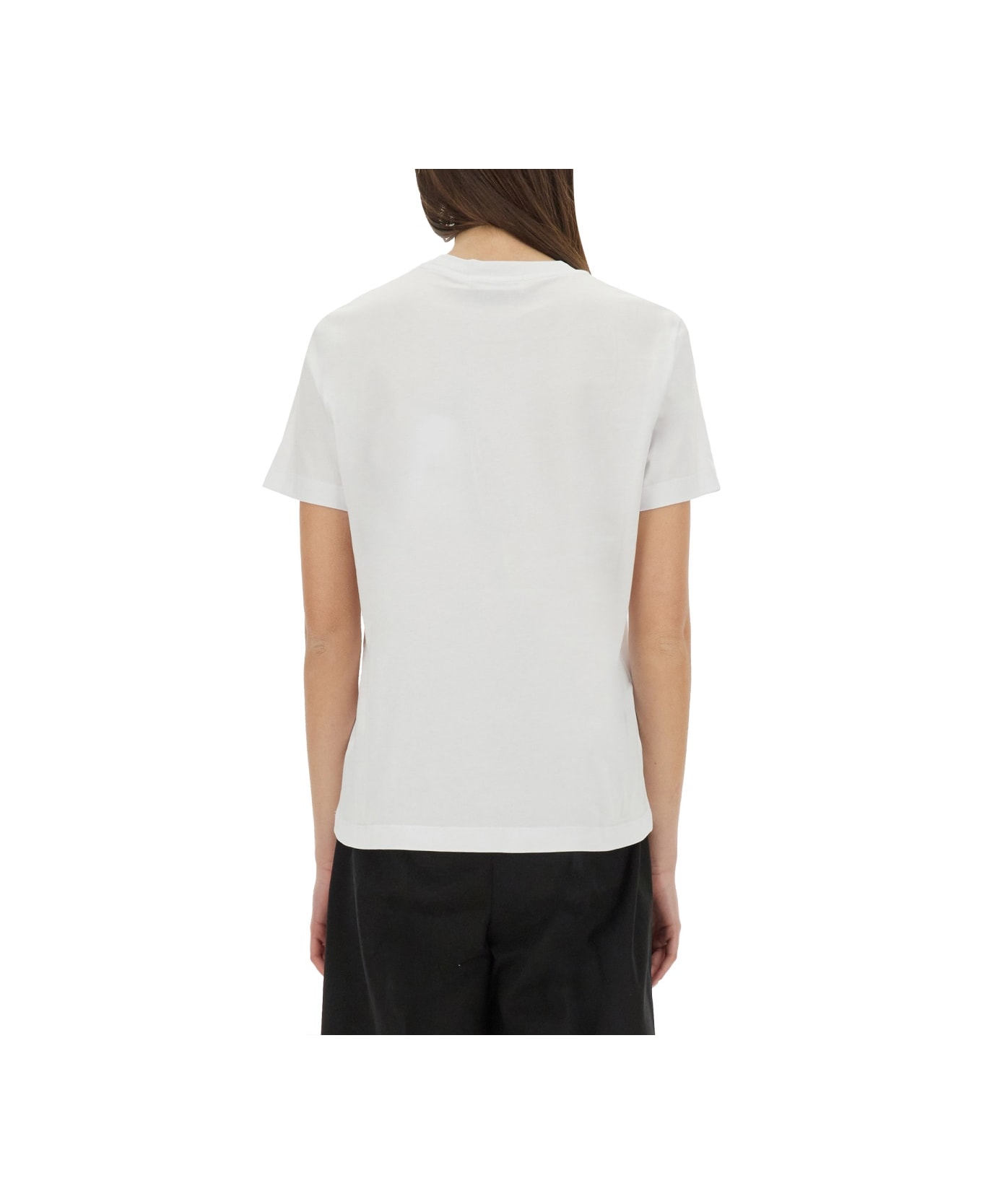 MSGM T-shirt With Logo - WHITE
