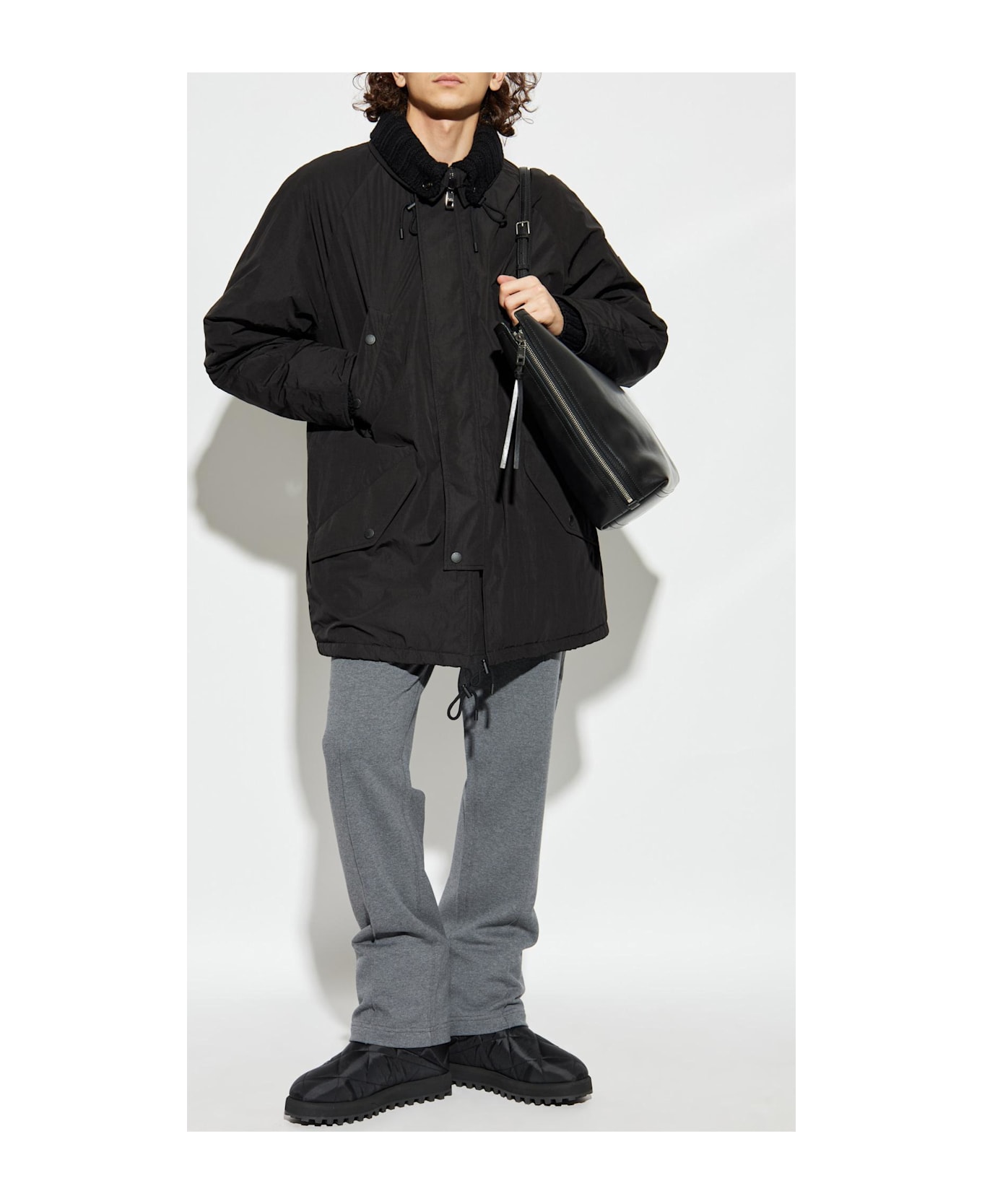 Dolce 
Gabbana Insulated Parka With Hood - Nero