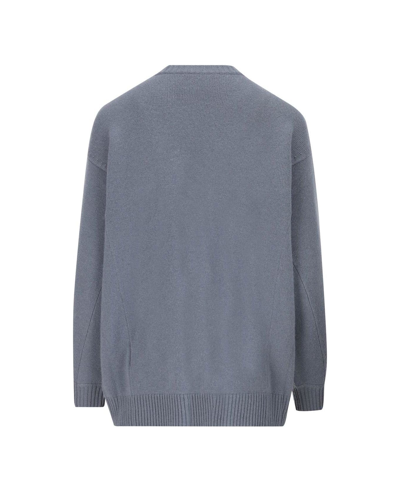 Max Mara Crewneck Long-sleeved Jumper - FONDO
