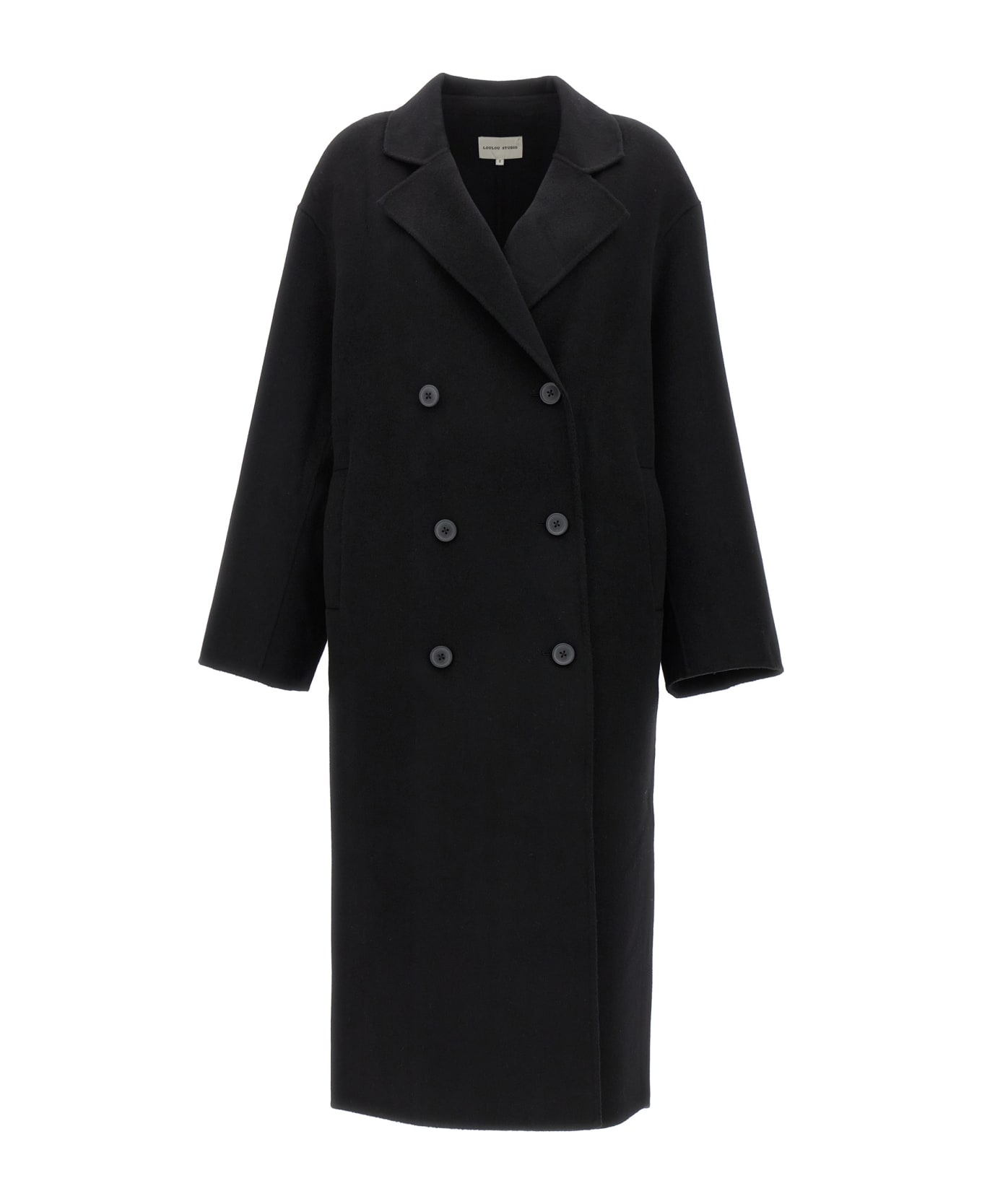 Loulou Studio 'borneo' Coat - Black