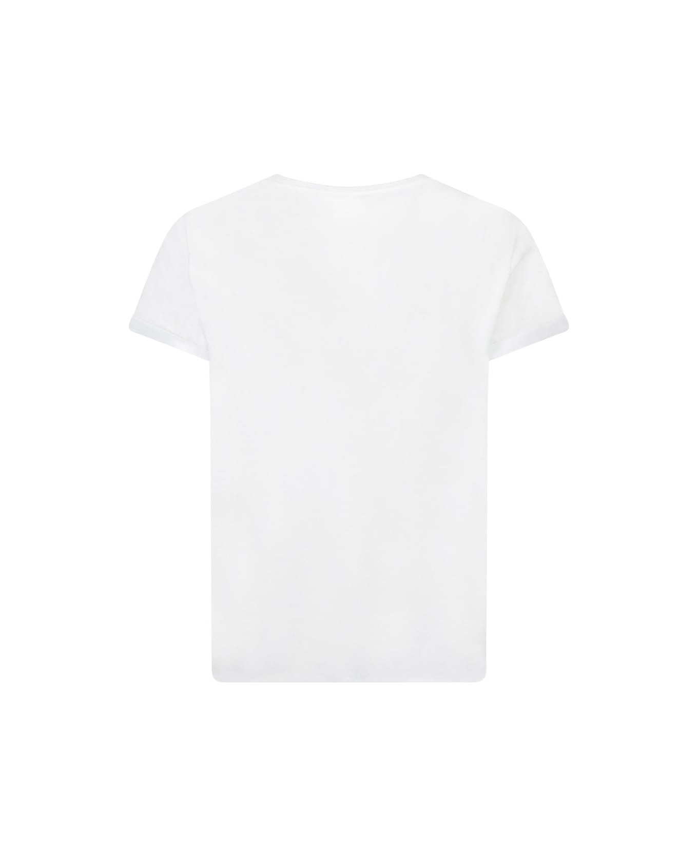 Saint Laurent Cotton T-shirt - White