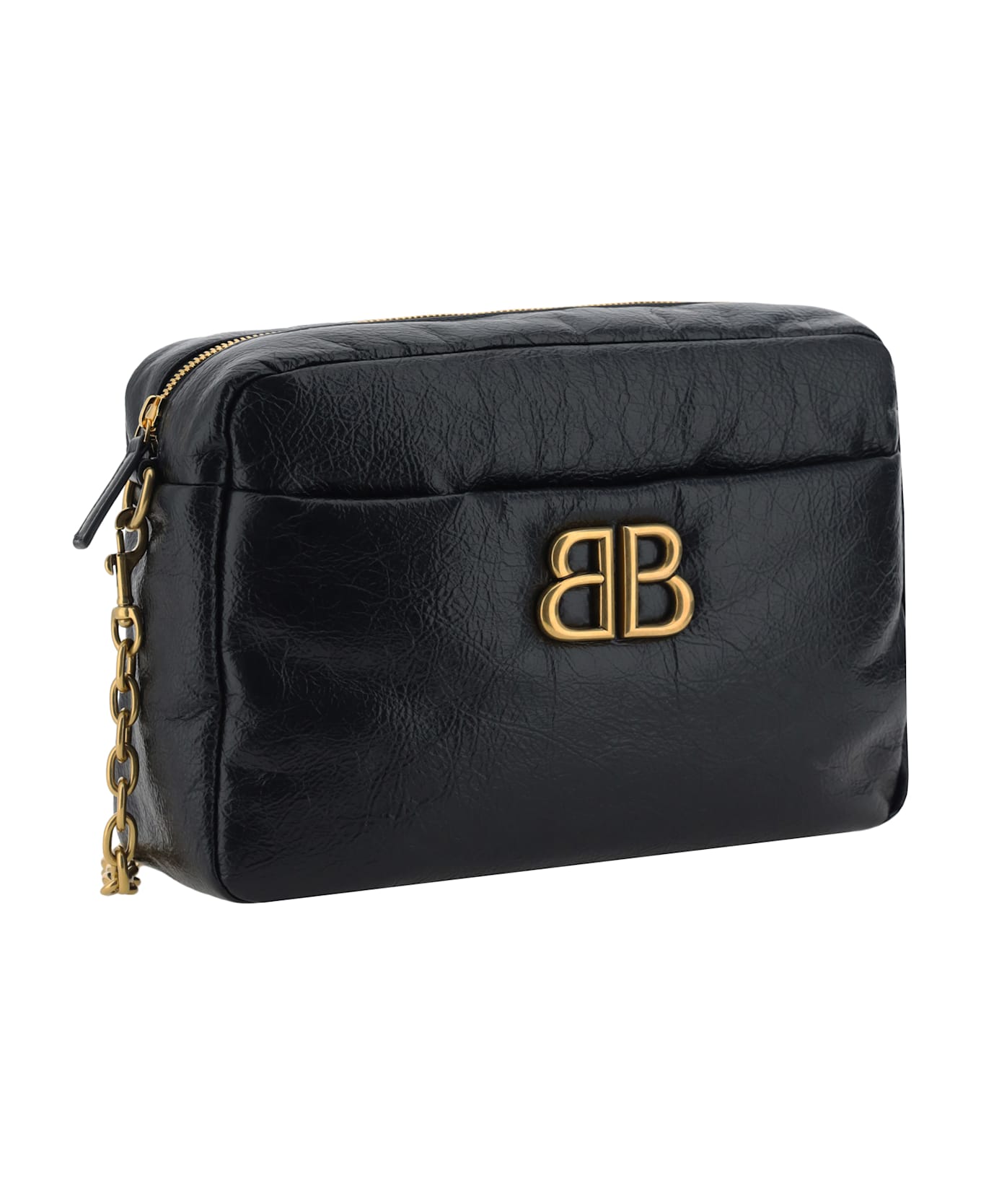 Balenciaga Monaco Shoulder Bag - Black