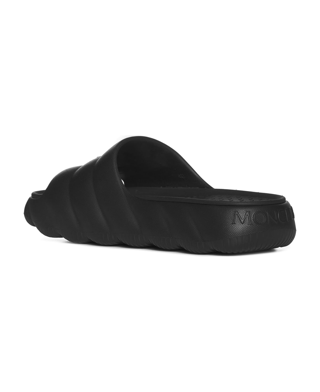 Moncler Flat Shoes - Nero