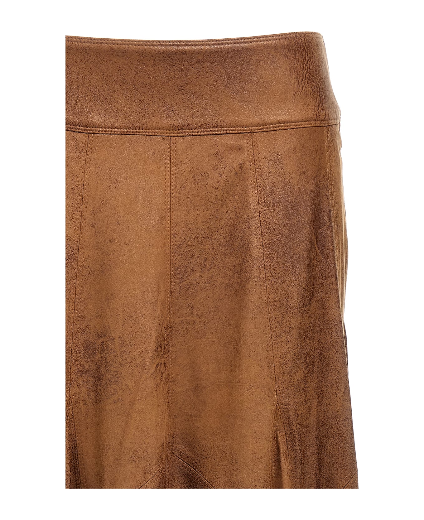 Isabel Marant Genevi Skirt - BUFF