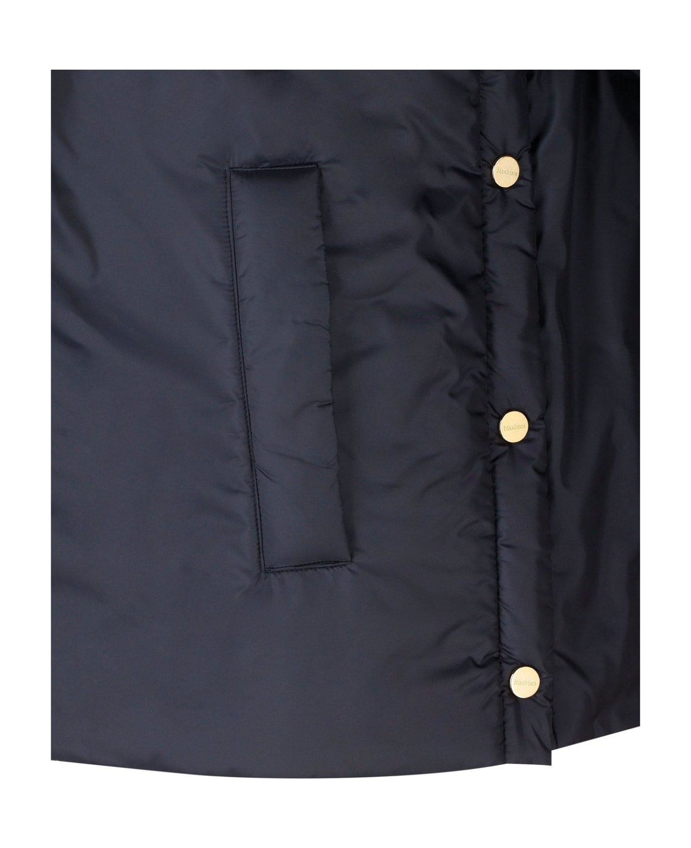 'S Max Mara Zip-up Long-sleeved Jacket - BLUE ジャケット
