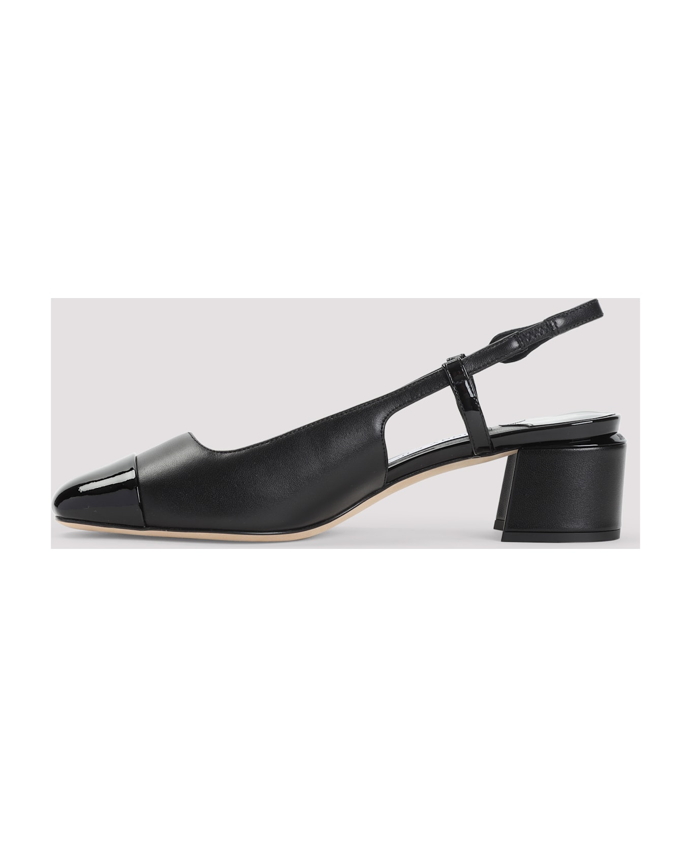 Jimmy Choo Elisa Sb 45 Patent Nappa Pumps - Black Black
