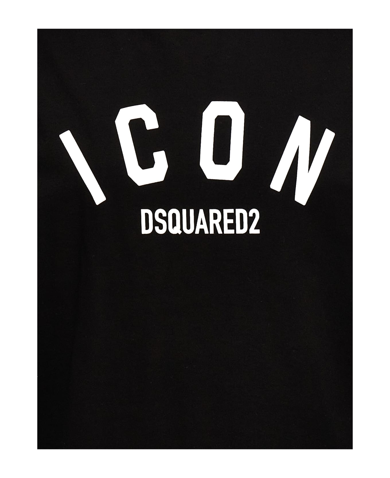 Dsquared2 Black Cotton Jersey T-shirt - Nero