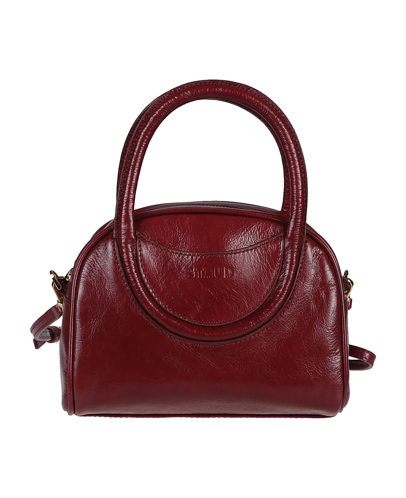 STAUD Maude Mini Bowler Bag - Pnt Pinot