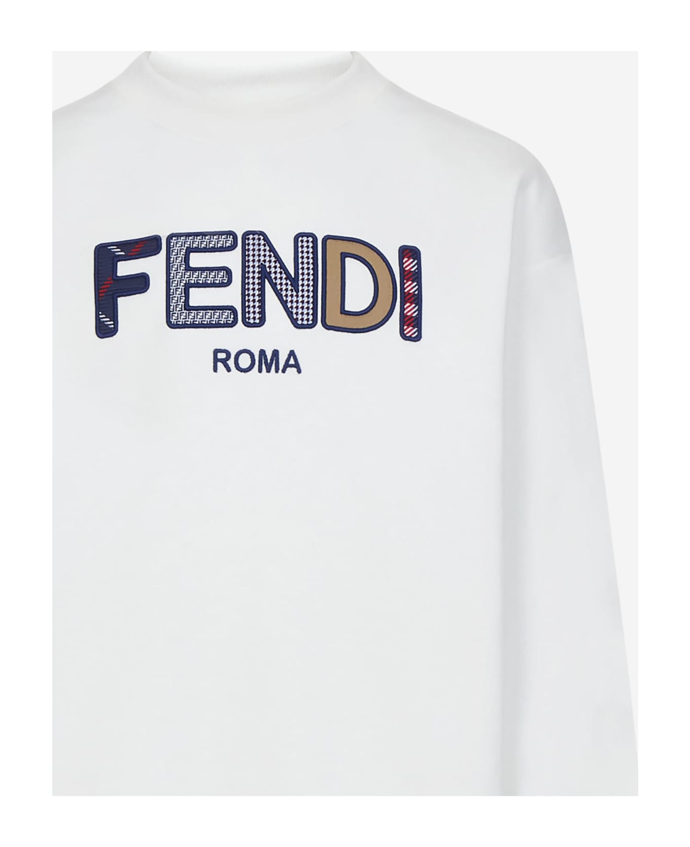 Fendi Sweatshirt - WHITE