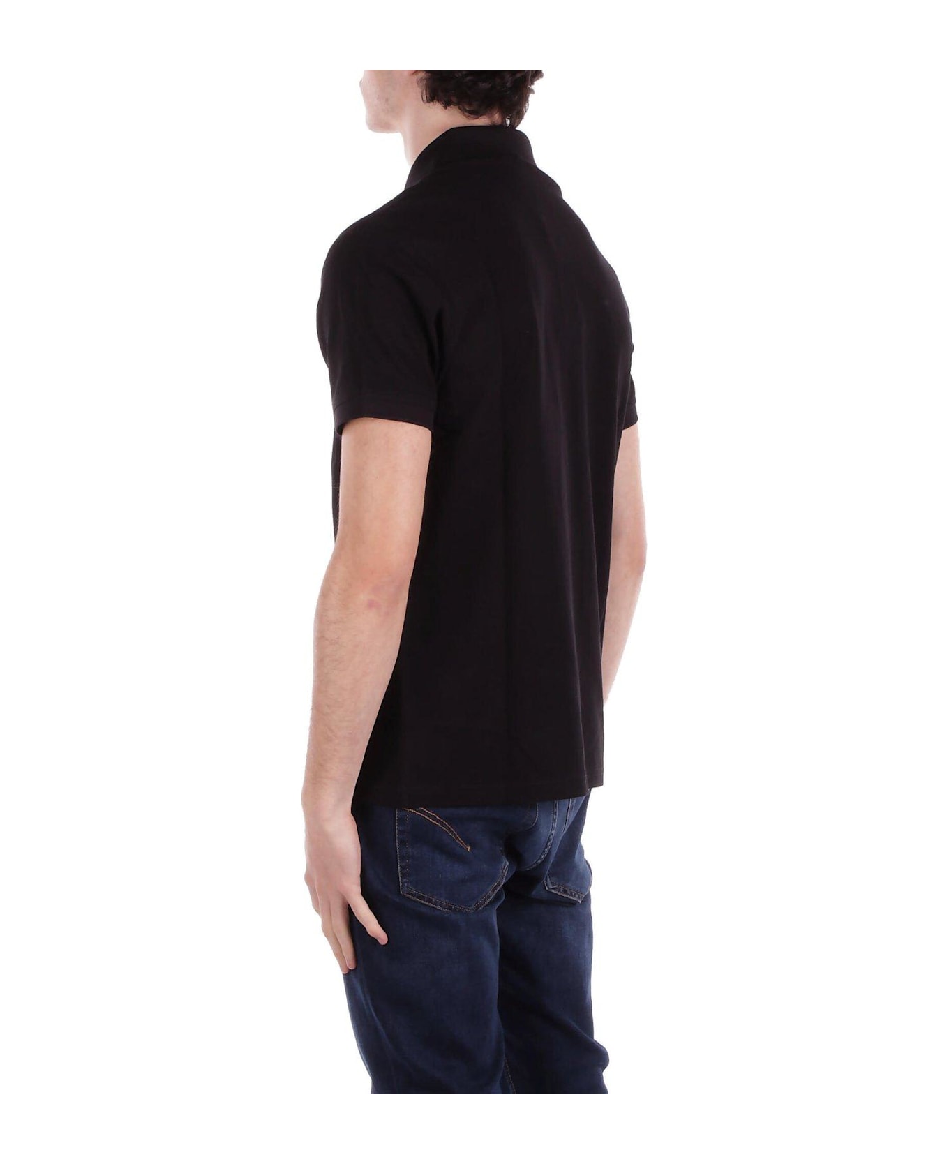 Barbour Short-sleeved Polo Shirt - Black