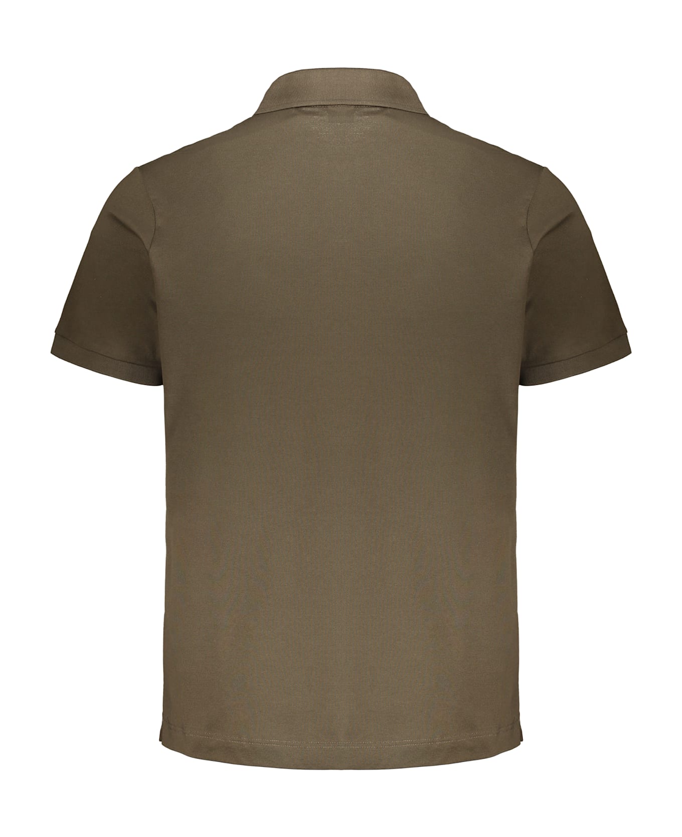 Paul&Shark Short Sleeve Cotton Polo Shirt - green