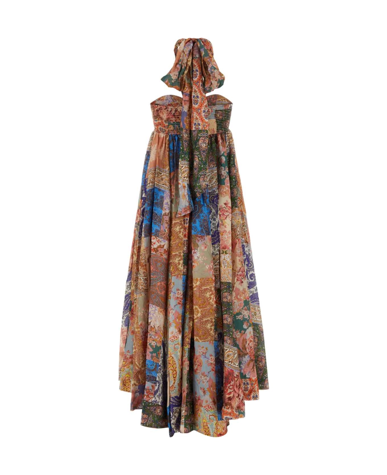 Zimmermann Printed Silk Dress - PATCHPAISLEY