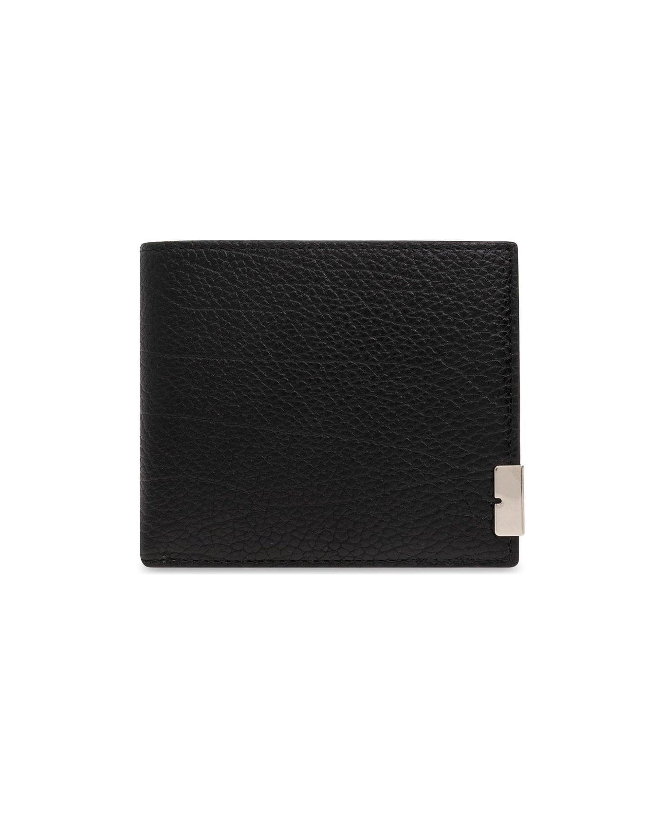 Burberry B-cut Bi-fold Wallet - Black