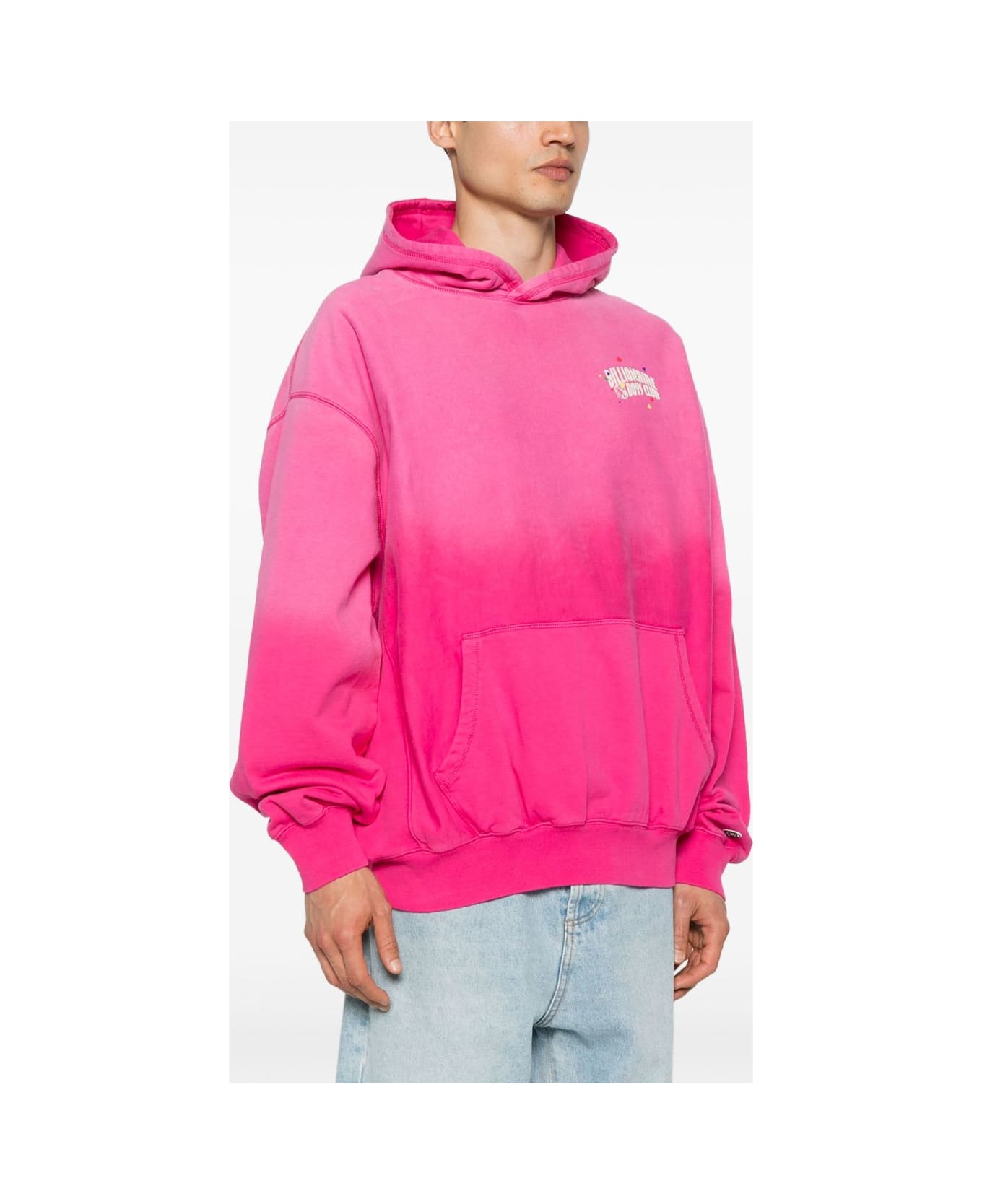 Billionaire Logo Oversized Hoodie - Pink