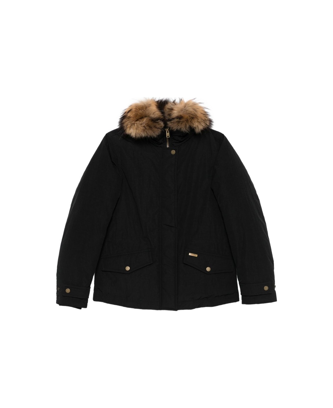 Woolrich Short Down Jacket - Black