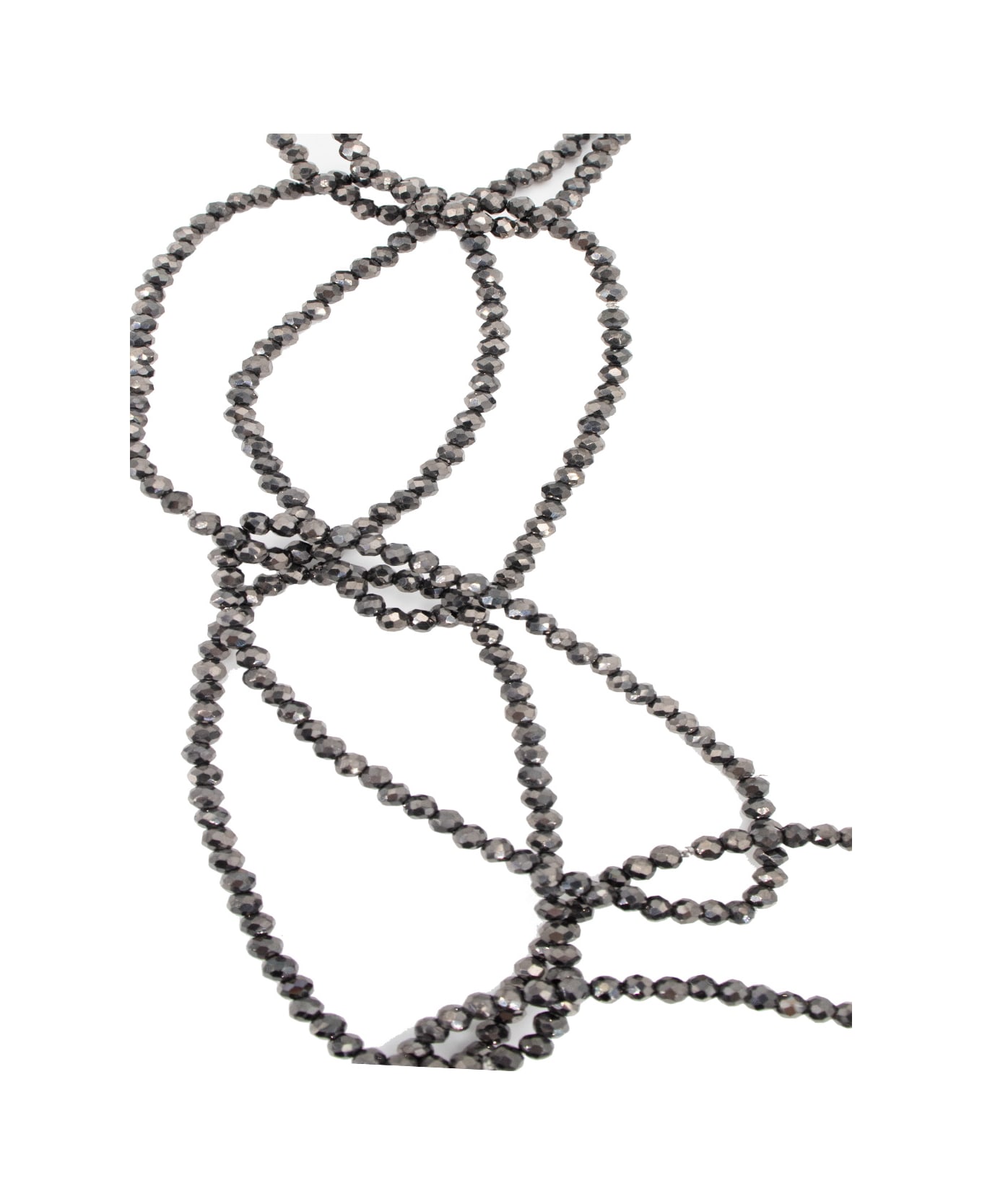 Le Tricot Perugia Necklace - BROWN ネックレス