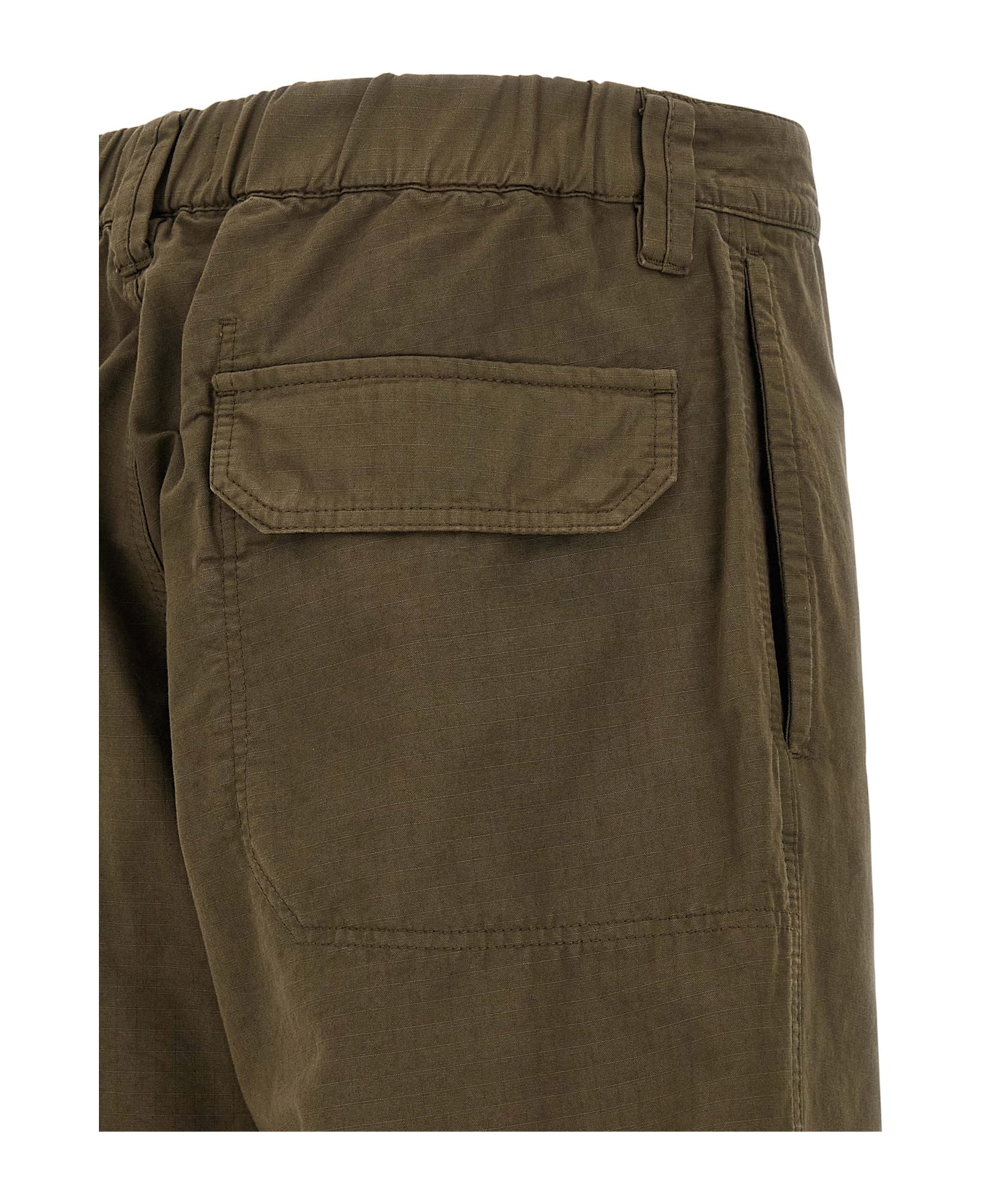 Stone Island Cotton Trousers - Green