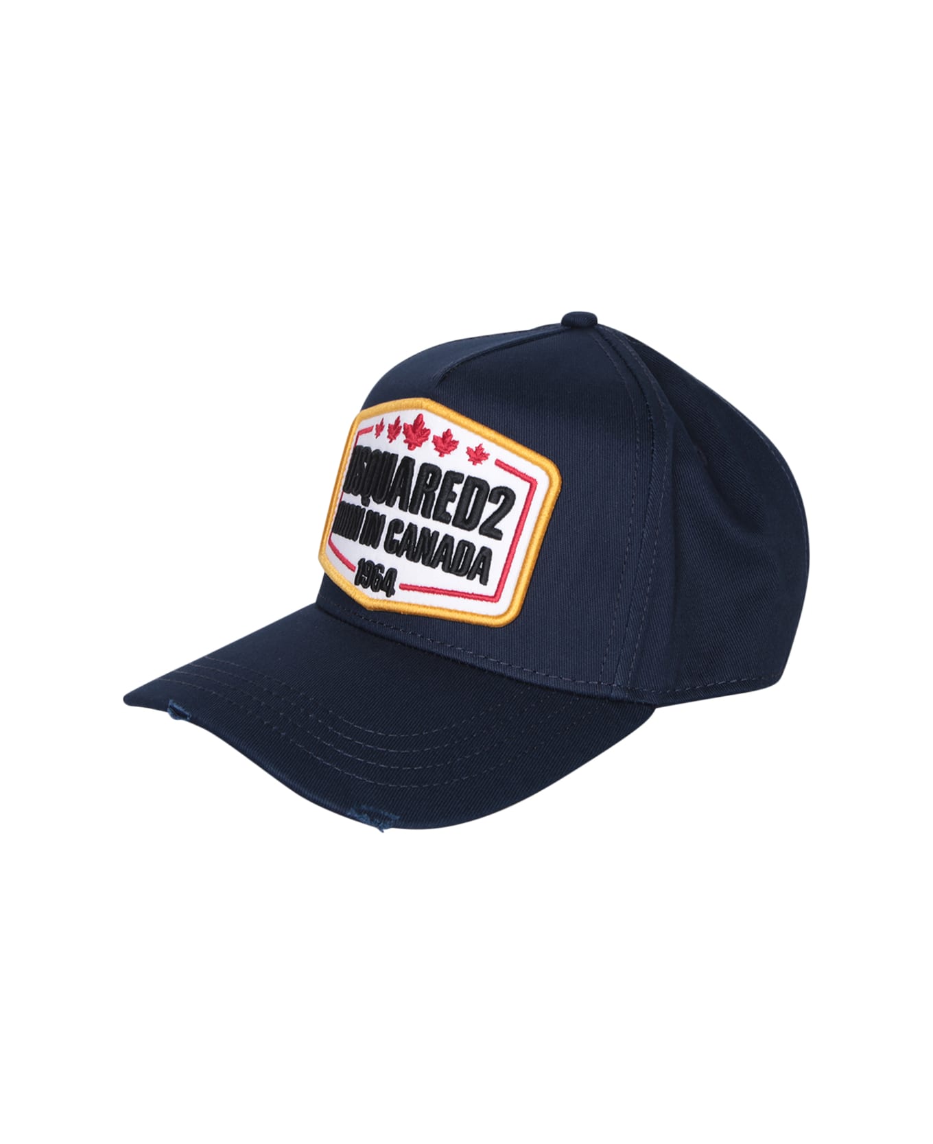 Dsquared2 Logo-embroidered Baseball Cap - Navy