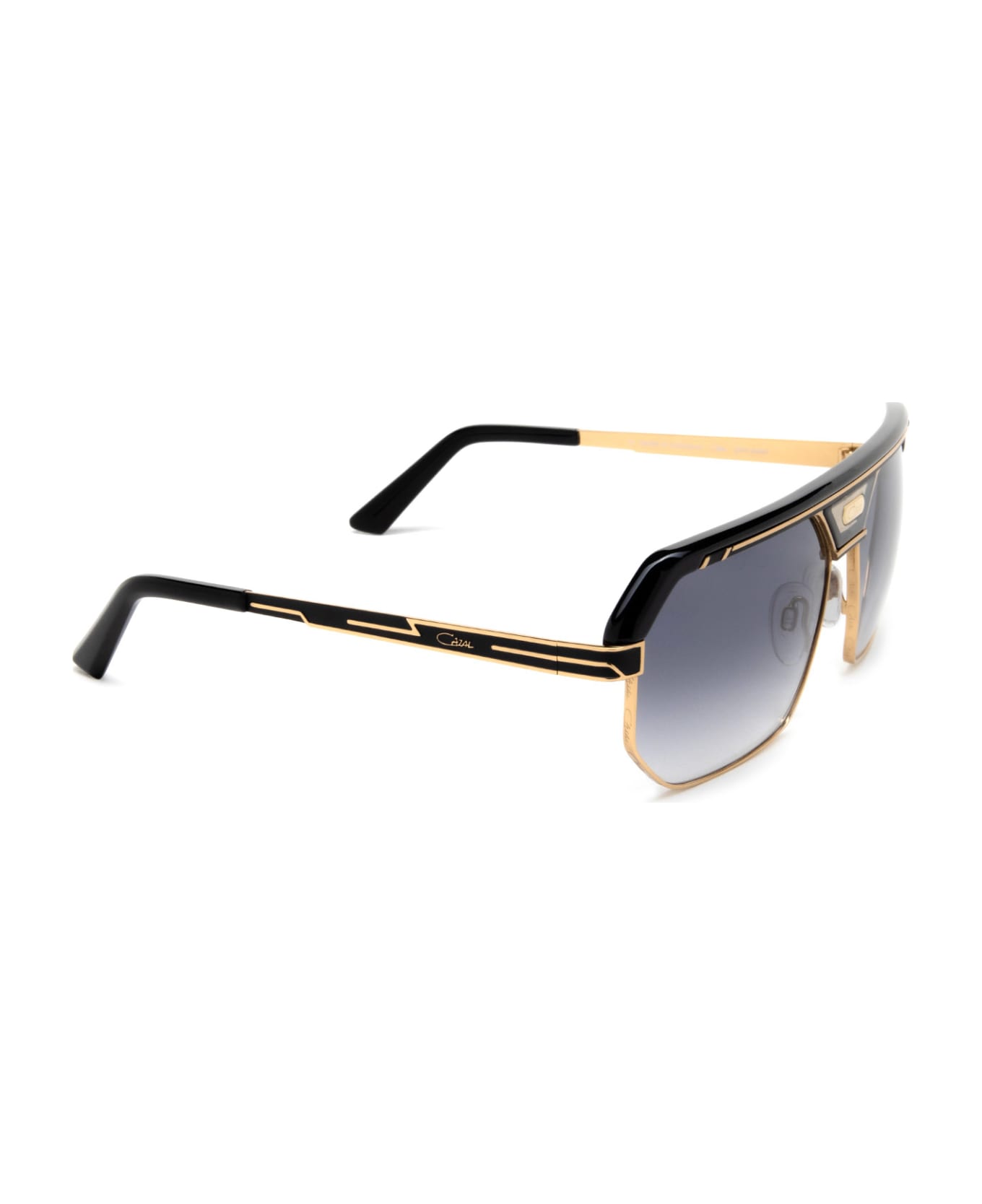 Cazal 676 Black - Gold Sunglasses - Black - Gold