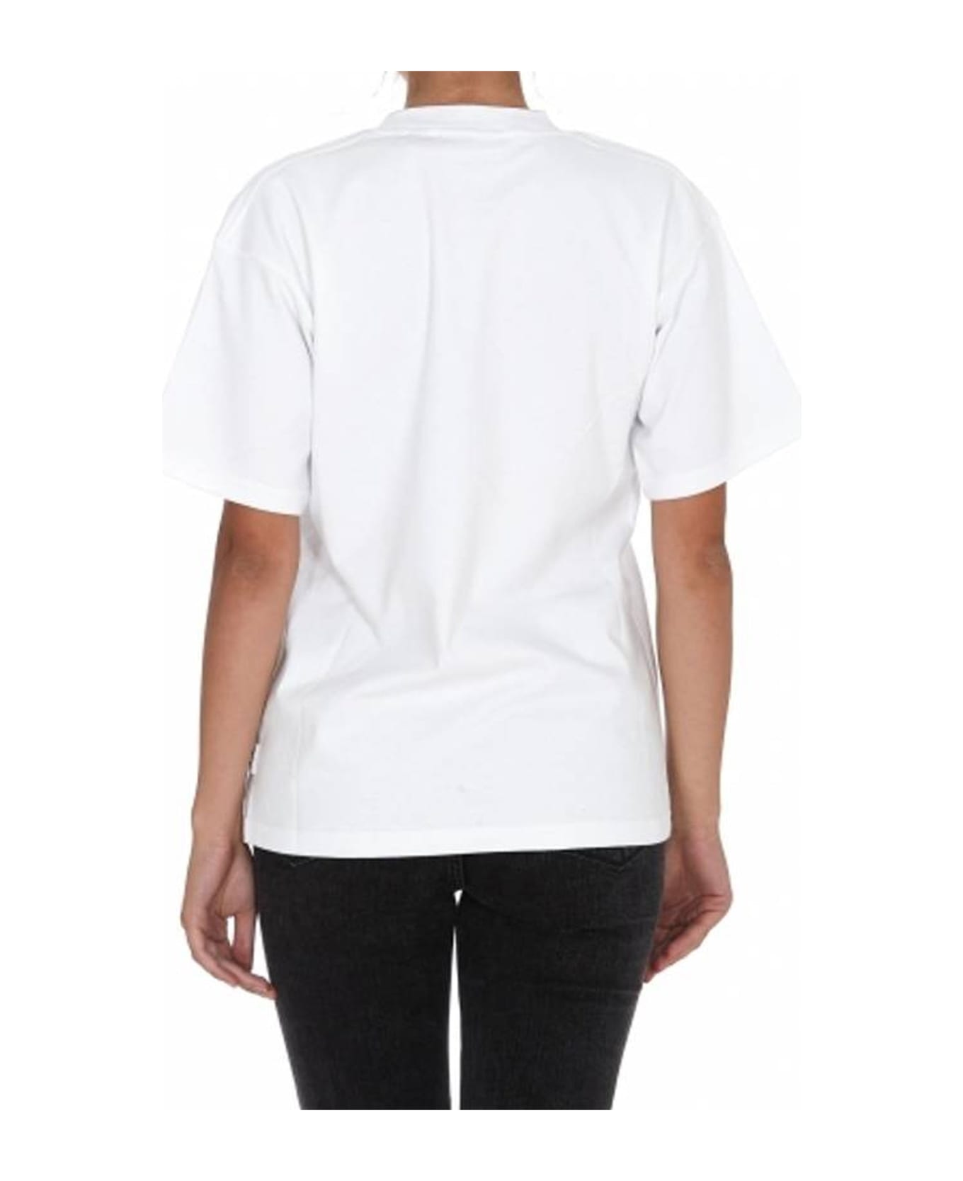 GCDS Cotton Logo T-shirt - White