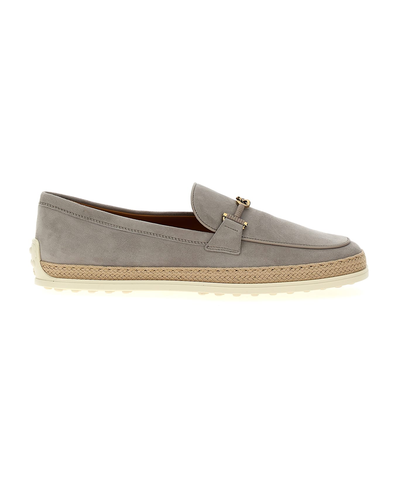 Tod's Suede Loafers - Gray