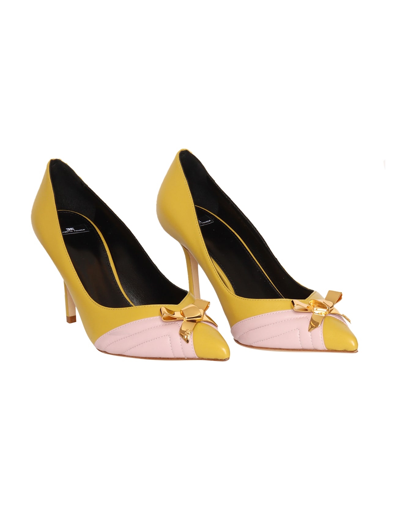 Elisabetta Franchi Yellow Pumps Shoes - YELLOW