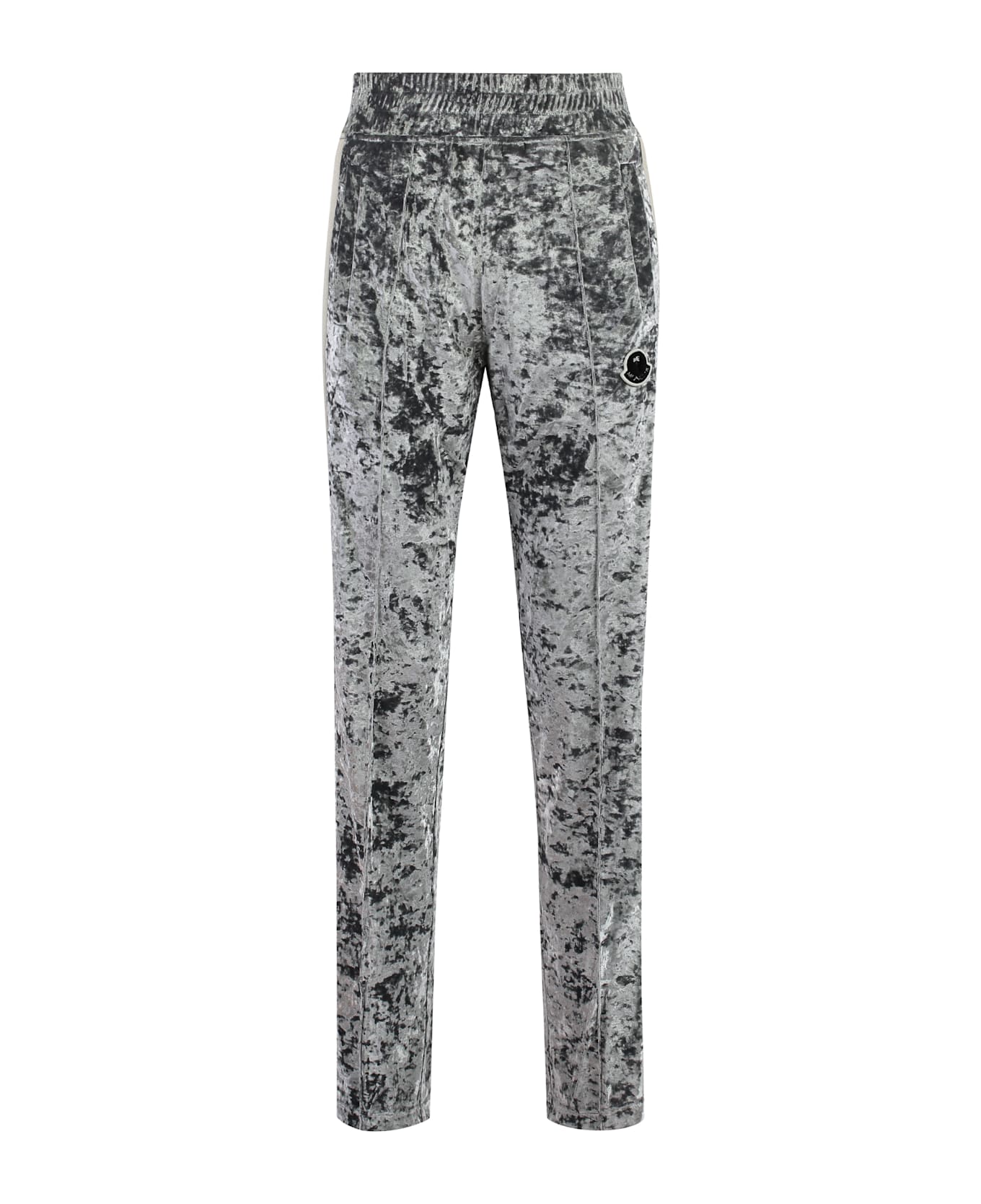Moncler Genius 8 Moncler X Palm Angels - Chenille Trousers - grey
