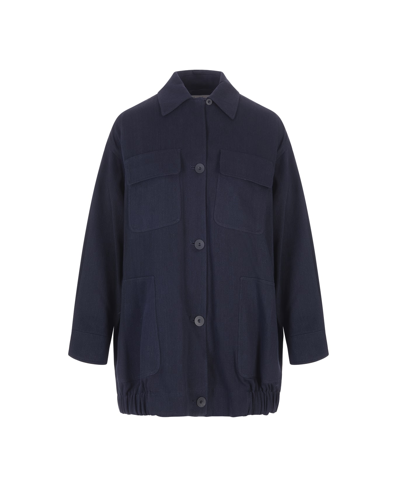 Max Mara Blue Vanity Jacket Max Mara - BLUE